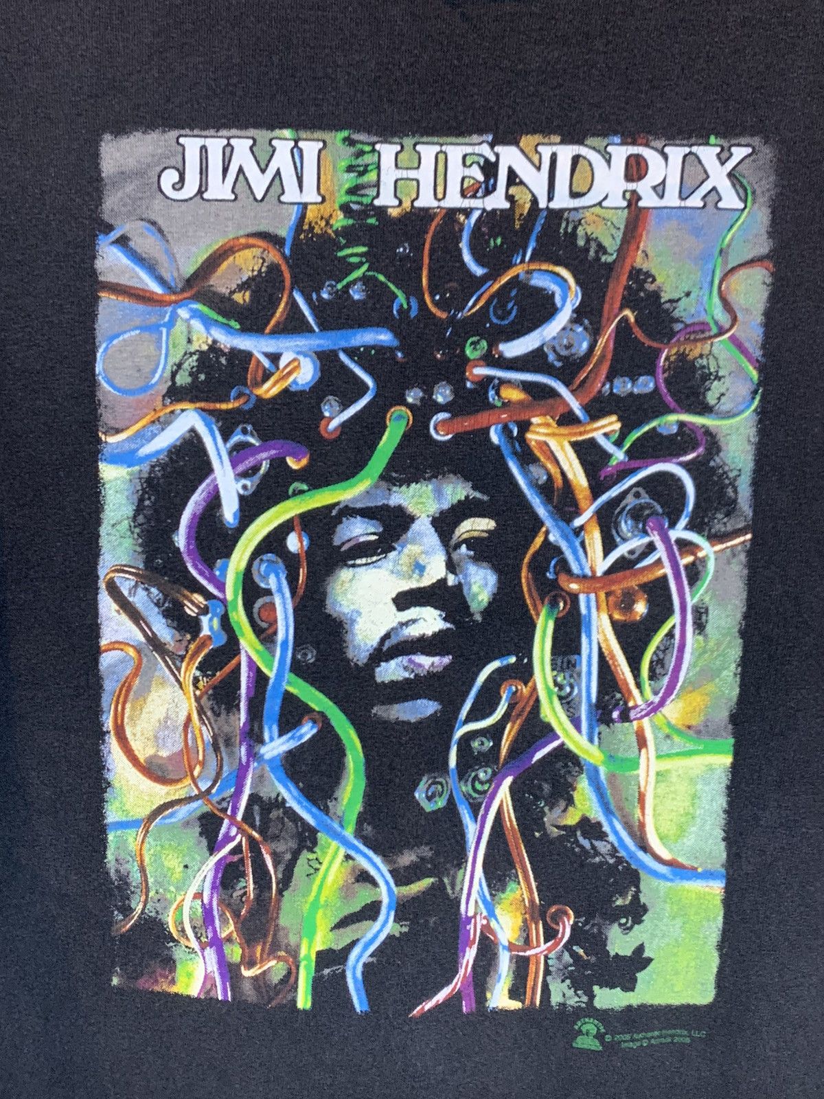 Band Tees × Jimi Hendrix × Vintage RARE* Vintage Jimi Hendrix Experience Concert Art 2005 Shirt Size US M / EU 48-50 / 2 - 2 Thumbnail