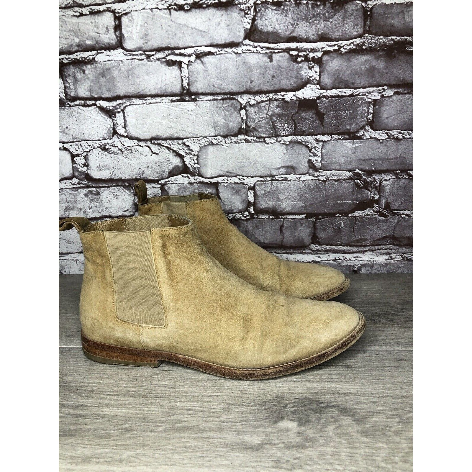 Other JENNI KAYNE Beige Suede Leather Casual Ankle Chelsea Boots W Size US 8 / IT 38 - 15 Thumbnail
