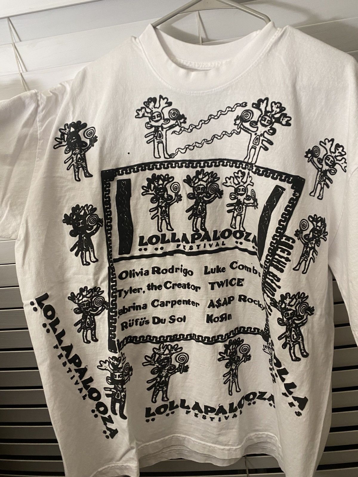 Cactus Plant Flea Market Cactus Plant Flea Market Lollapalooza Tee Size US XL / EU 56 / 4 - 1 Thumbnail
