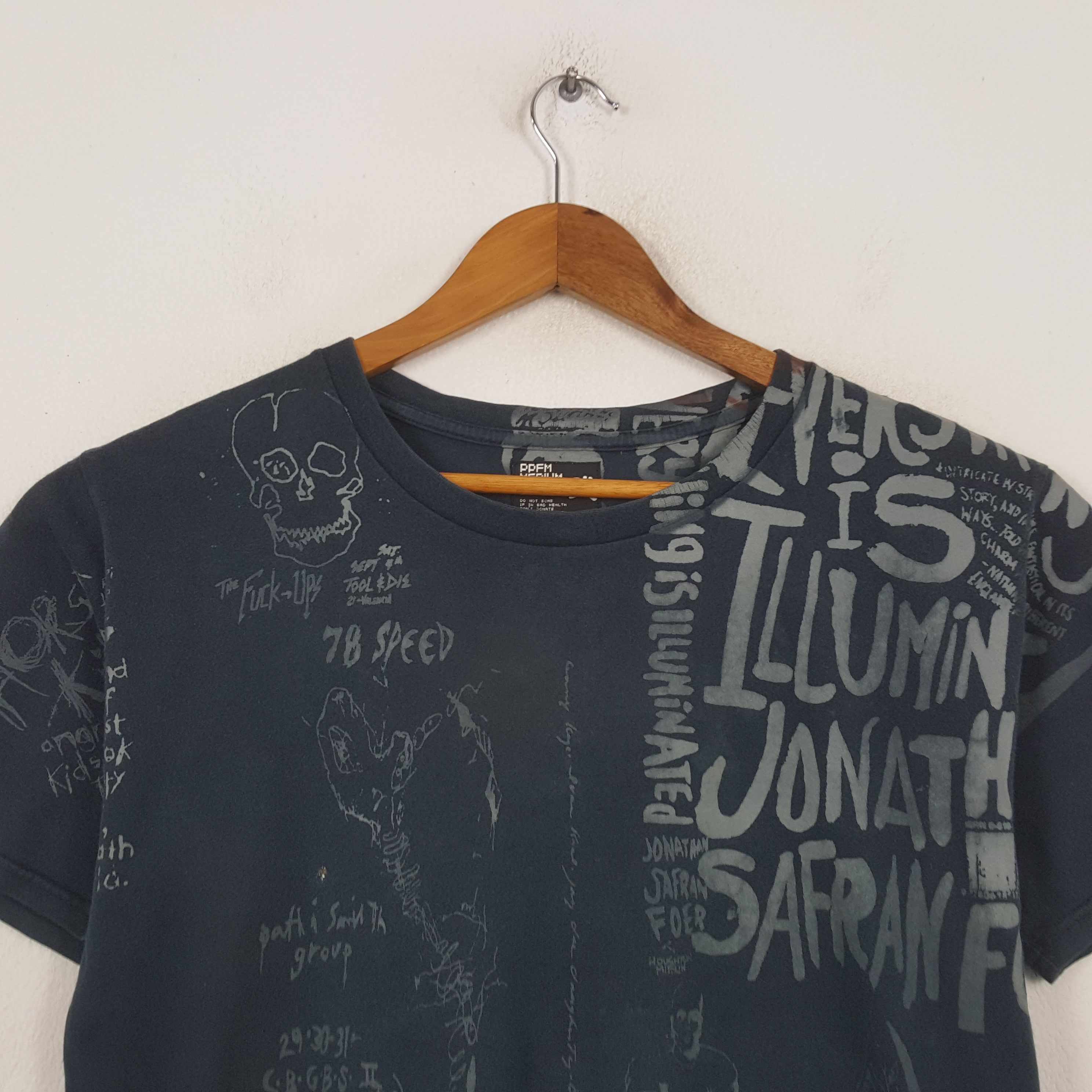 PPFM Vintage PPFM Japanese Brand All Over Print T-shirt RR5 Size US L / EU 52-54 / 3 - 2 Thumbnail