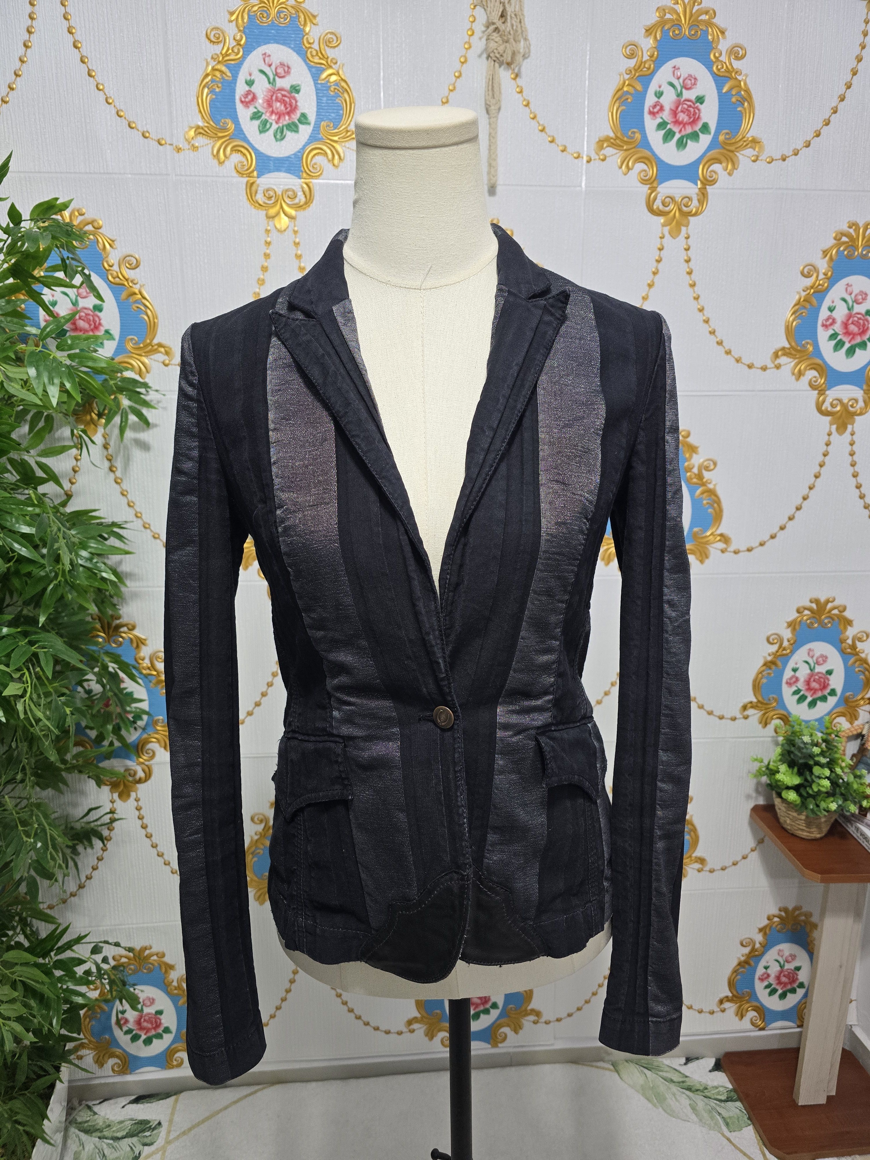 Just Cavalli × Roberto Cavalli × Vintage JUST CAVALLI jacket Vintage RARE excellent condition Size S / US 4 / IT 40 - 1 Thumbnail