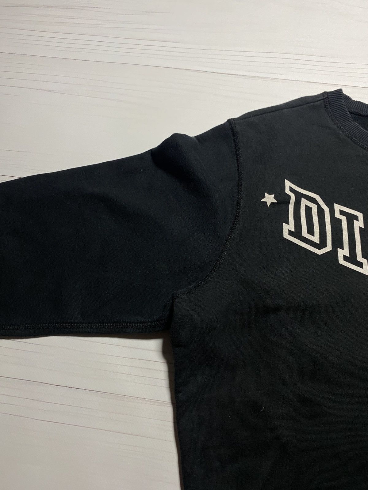 Diesel × Vintage Vintage Diesel Big Logo Star Box Fit Y2k Sweatshirt Size US L / EU 52-54 / 3 - 7 Thumbnail