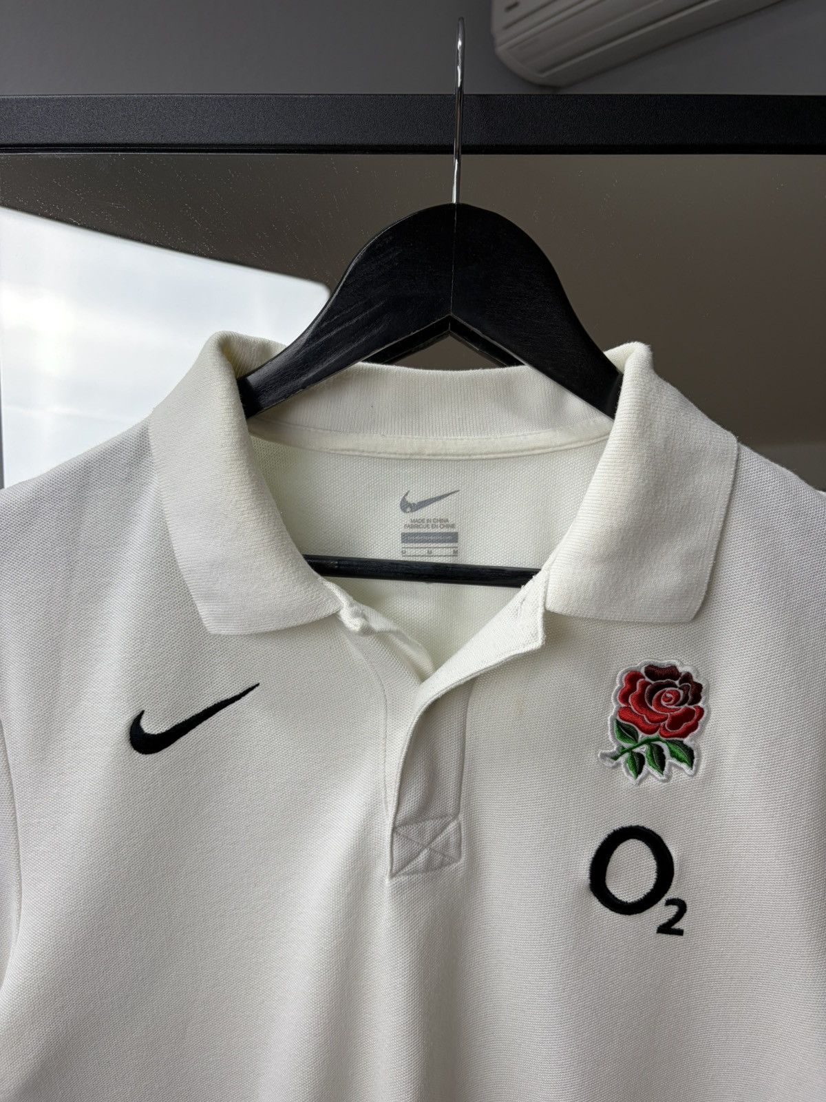 Nike Vintage Y2K Nike England Tee World Cup 2003 Rugby Polo Size US M / EU 48-50 / 2 - 9 Thumbnail