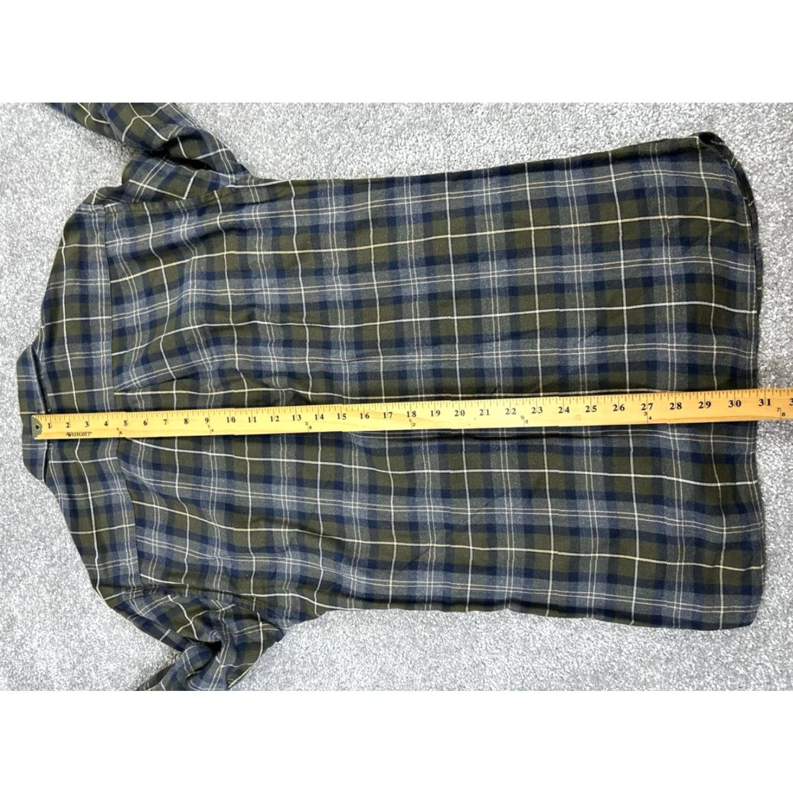 Brooks Brothers Brooks Brothers Shirt Mens M Green Gray Button-Up Cotton Plaid Casual, Button-Down Collar, Regular Fit, Long Sleeve, Vintage No, Dept Men Size US M / EU 48-50 / 2 - 6 Thumbnail