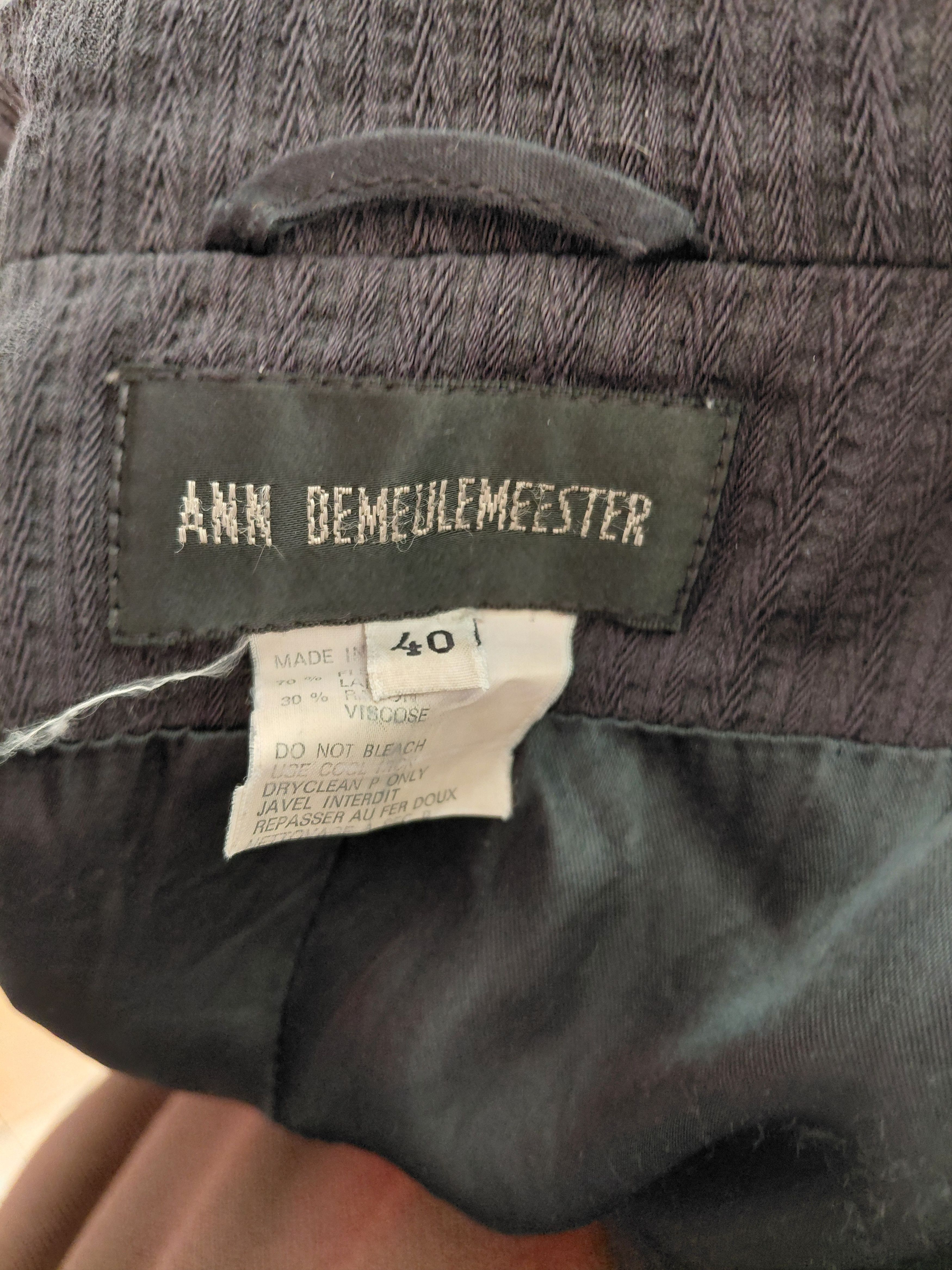 Ann Demeulemeester Ann Demeulemeester vintage patterned coat Size L / US 10 / IT 46 - 6 Thumbnail
