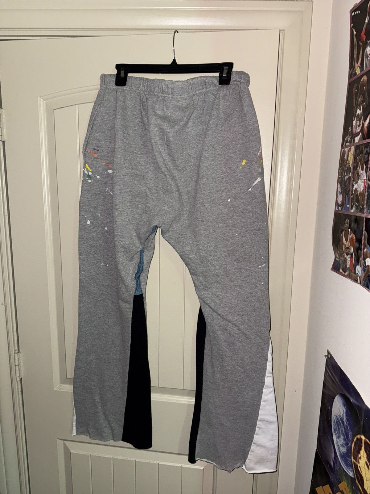 MNML Paint Splatter Flared Sweatpants Size US 36 / EU 52 - 3 Thumbnail