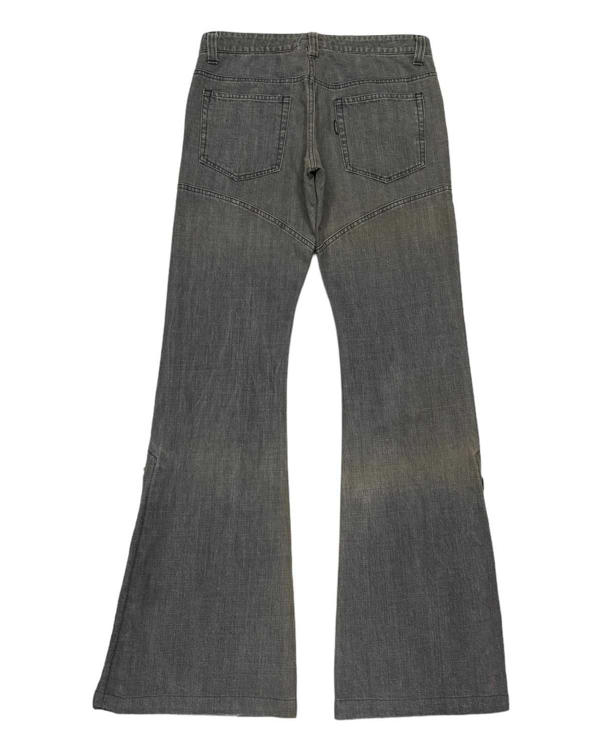 Tornado Mart TORNADO MART LACE UP FLARE JEANS Size US 30 / EU 46 - 2 Thumbnail