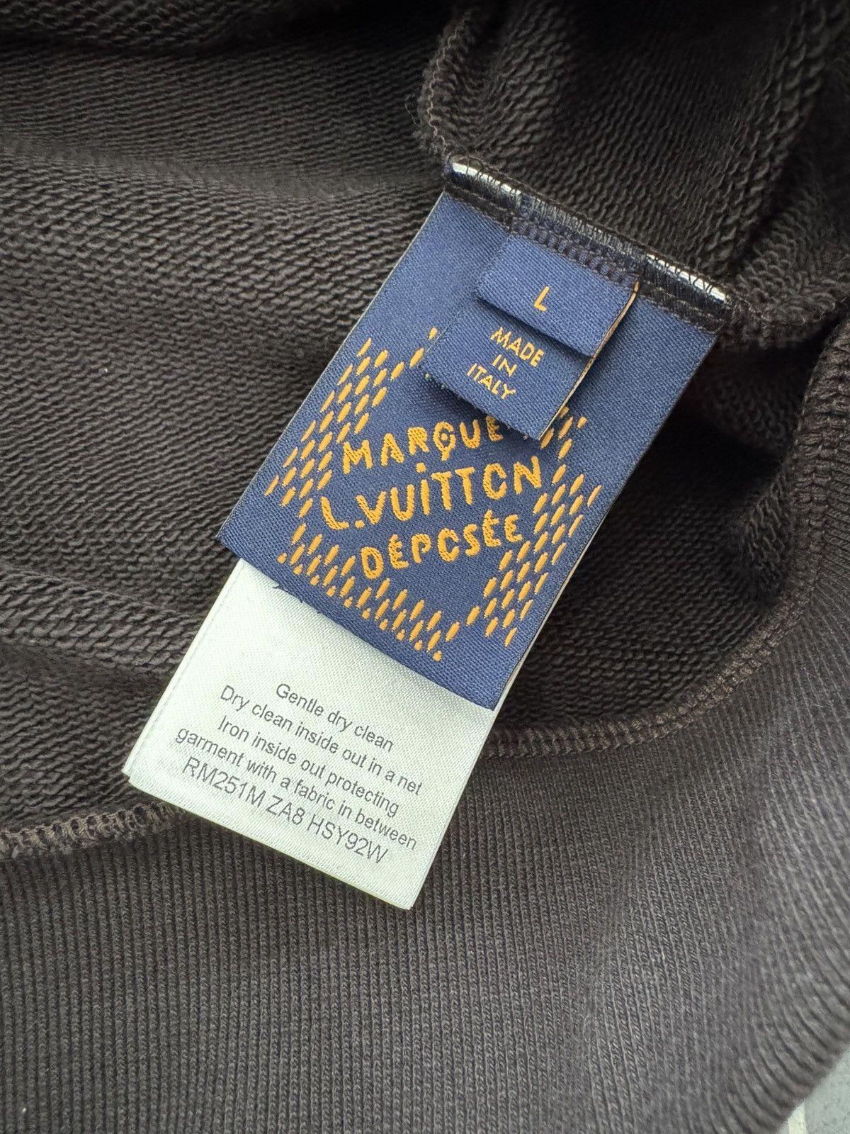 Louis Vuitton Louis Vuitton 1AHCKF Pearl-Embellished Hoodie Size US L / EU 52-54 / 3 - 3 Thumbnail