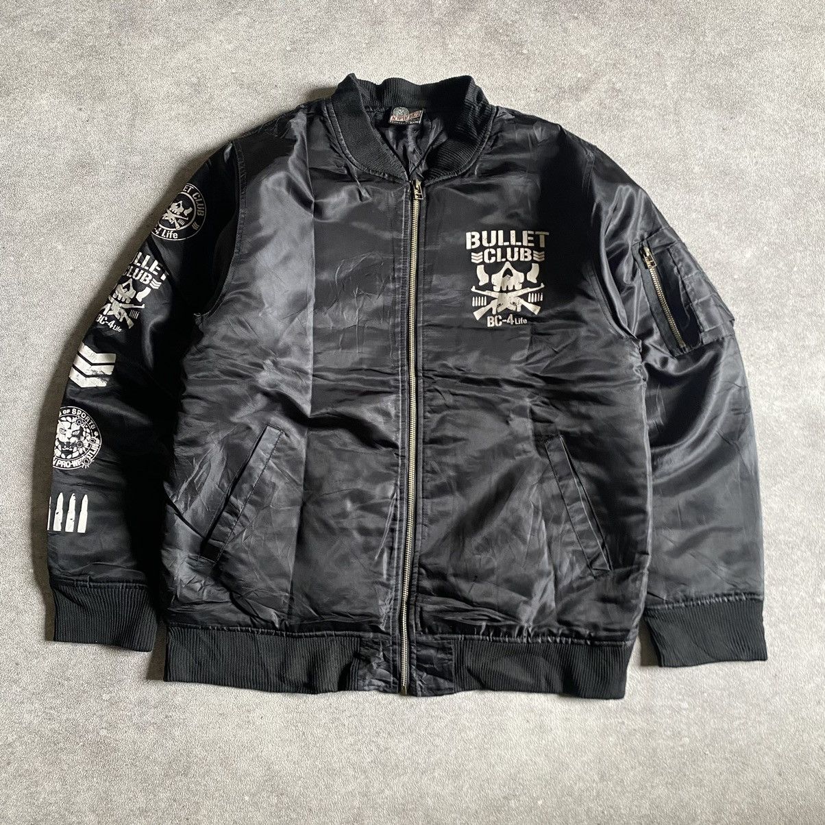 Seditionaries NJPW Bullet Club Vintage Skull Bomber Size US XL / EU 56 / 4 - 1 Thumbnail