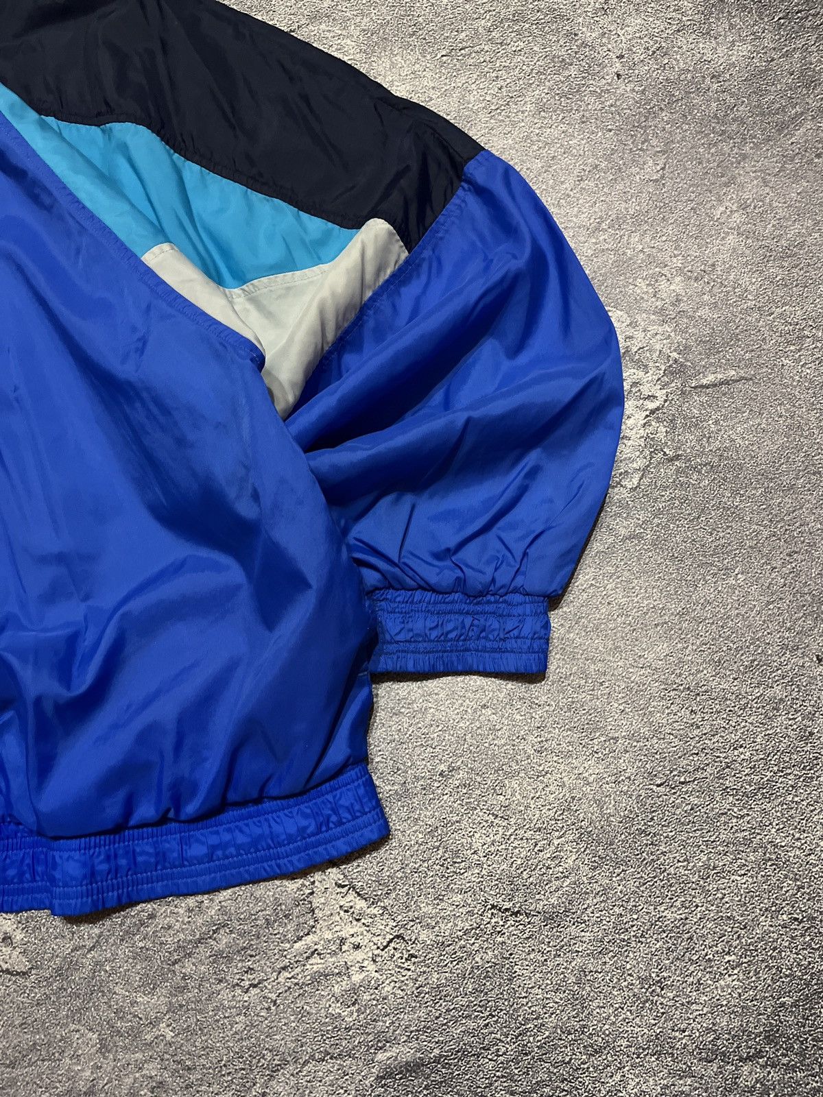 Nike × Vintage 00S NIKE RETRO ZIP WINDBREAKER OVERSIZED TRACK JACKET Y2K Size US XL / EU 56 / 4 - 3 Thumbnail