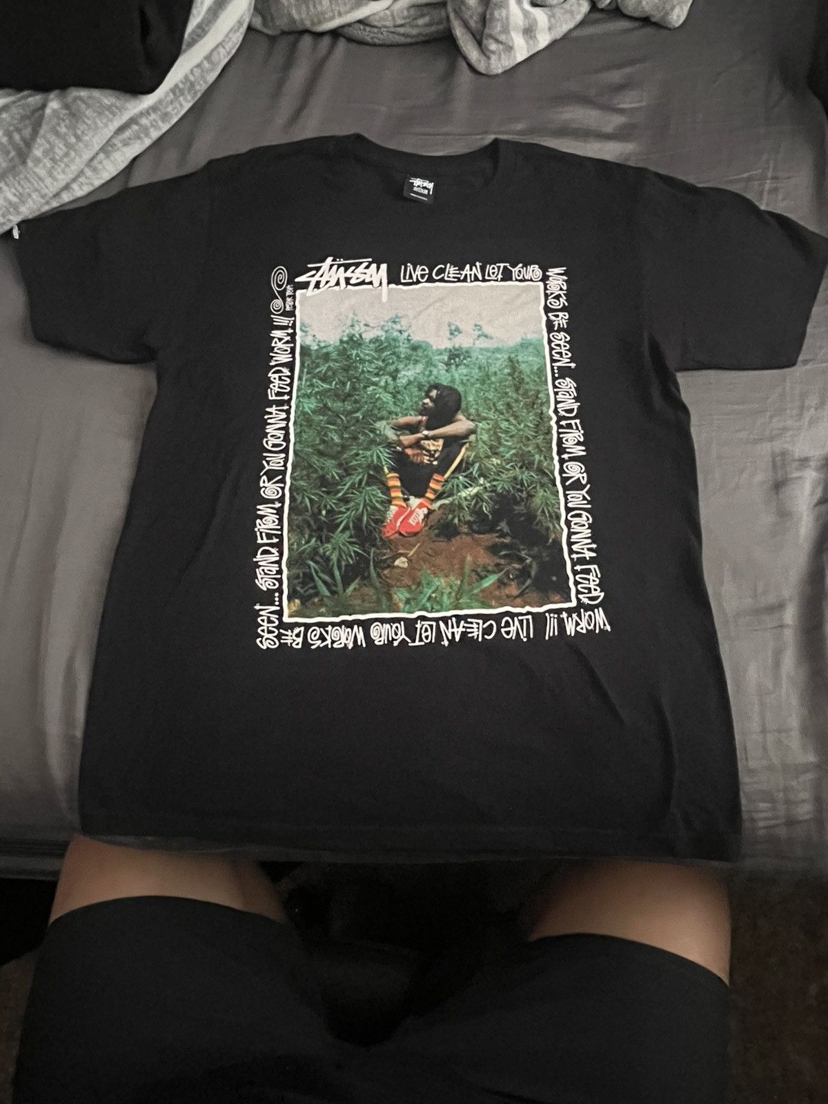 Stussy Stussy peter tosh tee Size US M / EU 48-50 / 2 - 1 Thumbnail