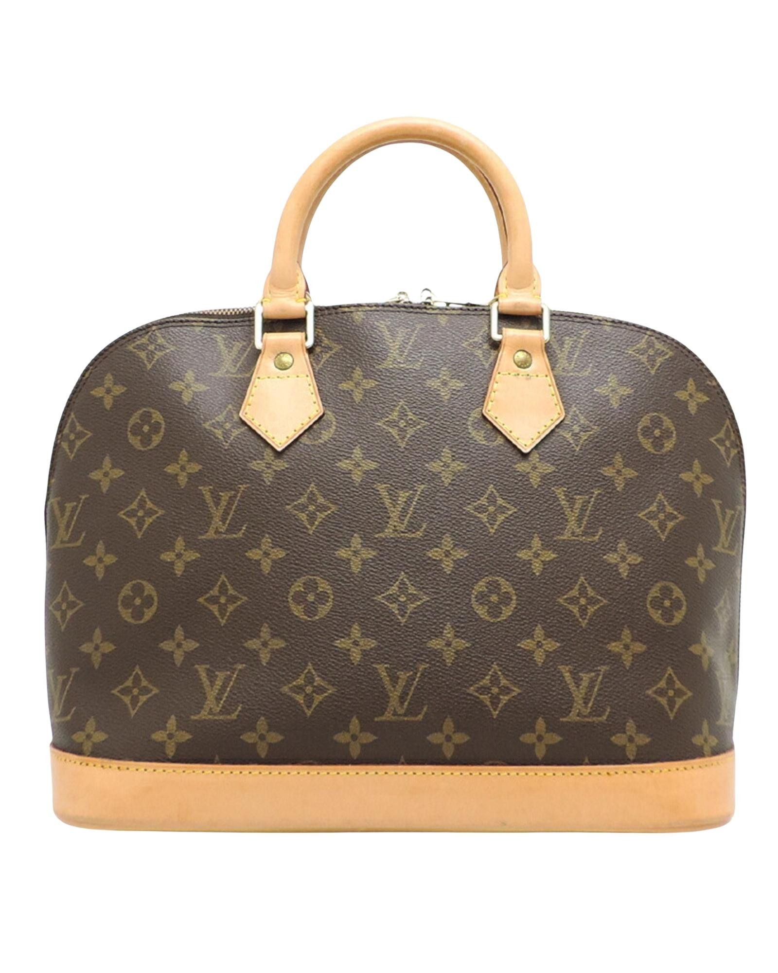 image of Louis Vuitton Iconic Monogram Handbag With Timeless Elegance in Brown, Women's