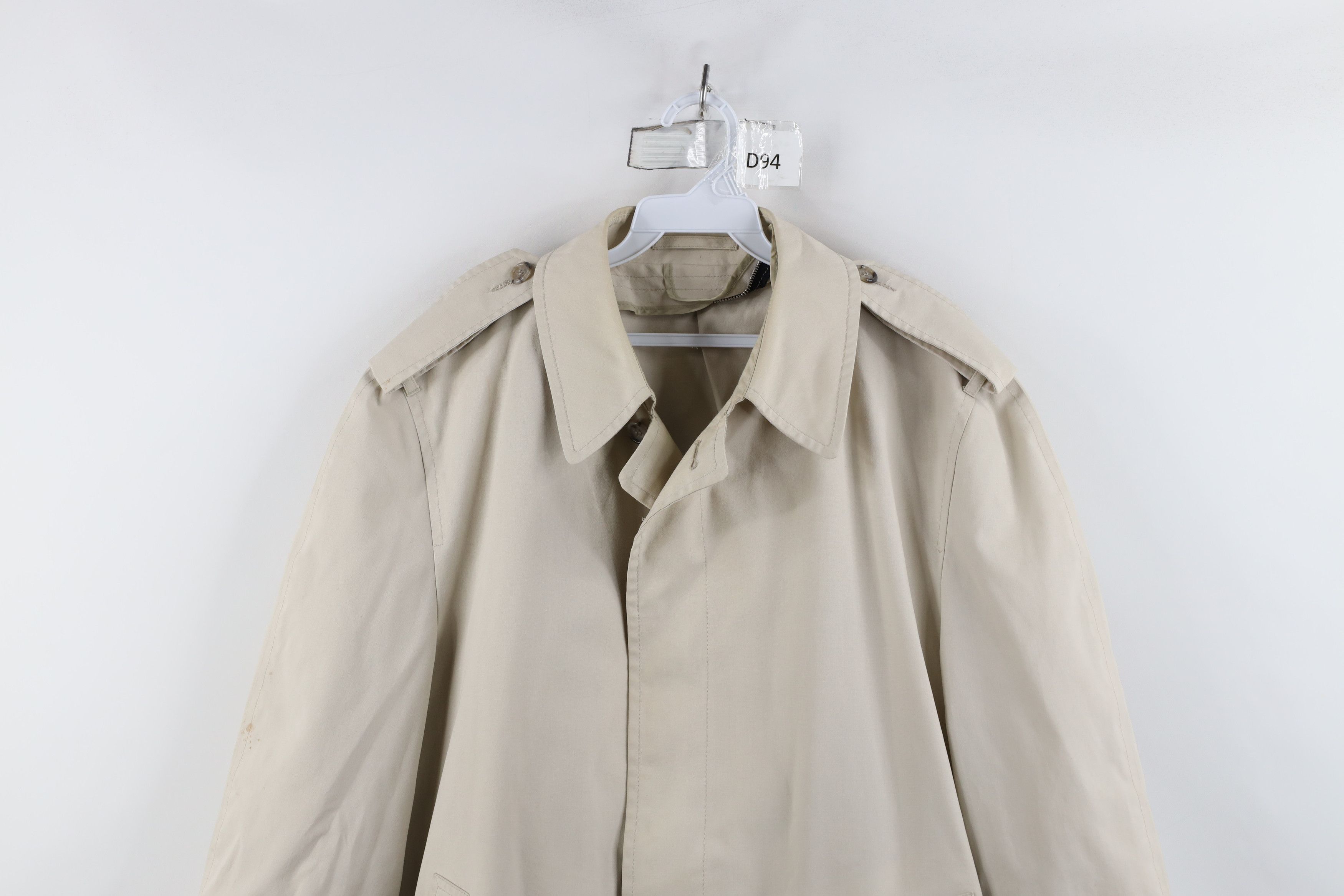 Vintage Vintage 70s Streetwear Style Trench Coat Rain Jacket Size US XL / EU 56 / 4 - 2 Thumbnail