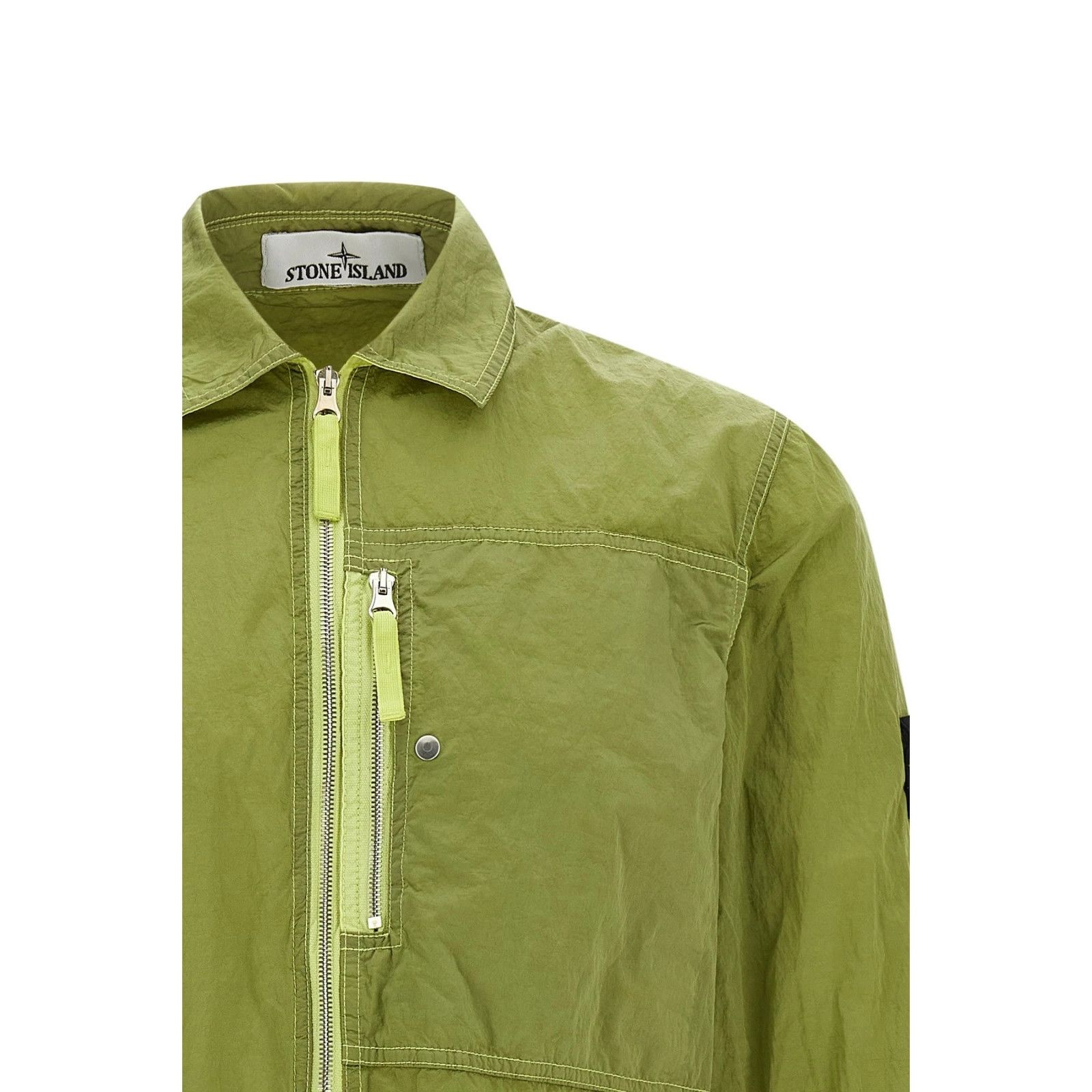 AMI STONE ISLAND Green Polyamide Jacket New & Authentic (Men's s Size US XL / EU 56 / 4 - 3 Thumbnail