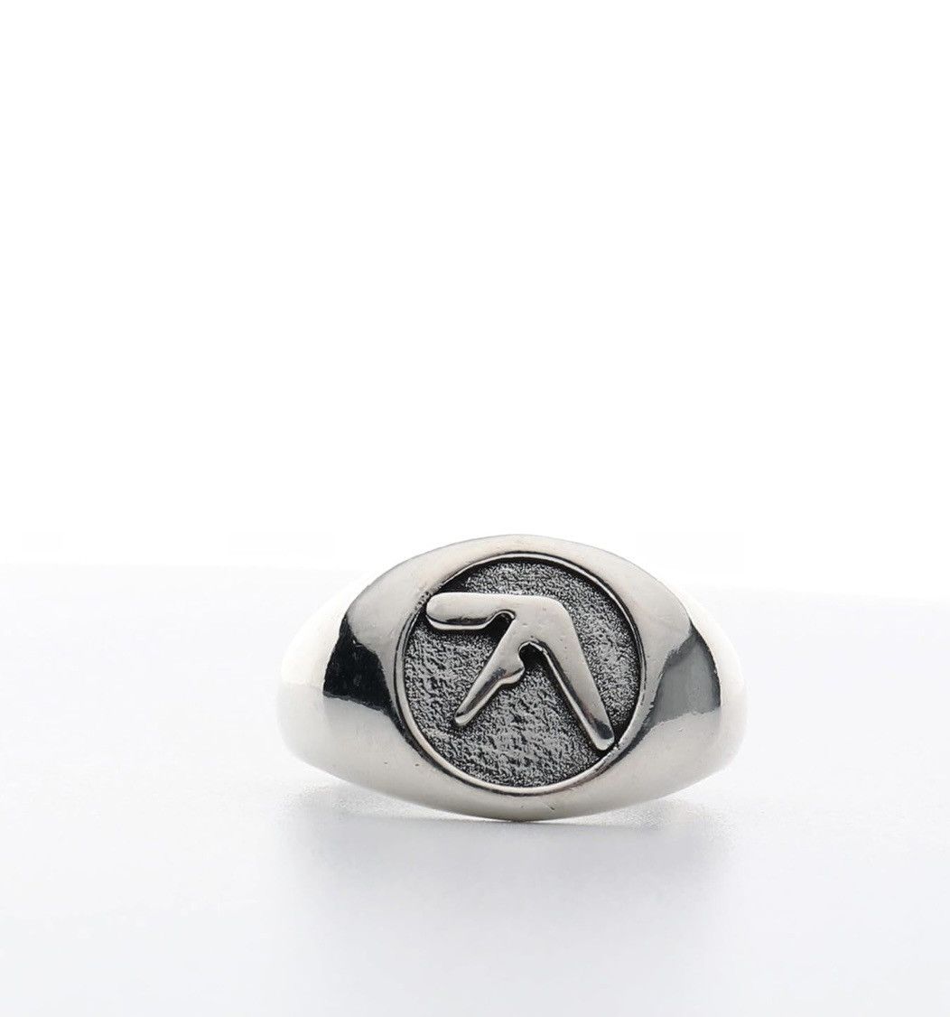Jewelry Aphex Twin RARE Vintage Themed Stainless Steel Ring Size ONE SIZE - 1 Thumbnail