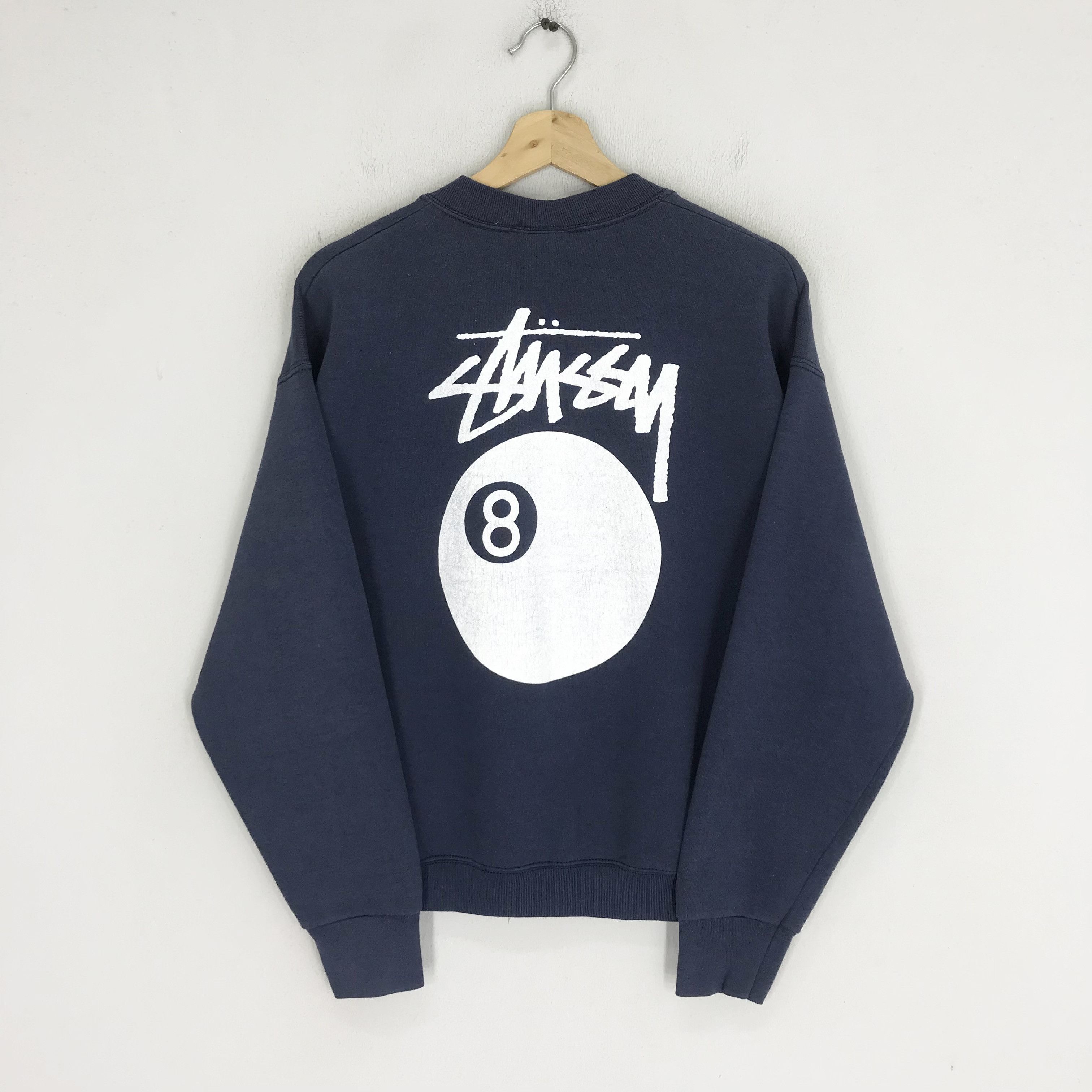 vintage USA製 stussy 8ボール ラグラン M 【公式通販】