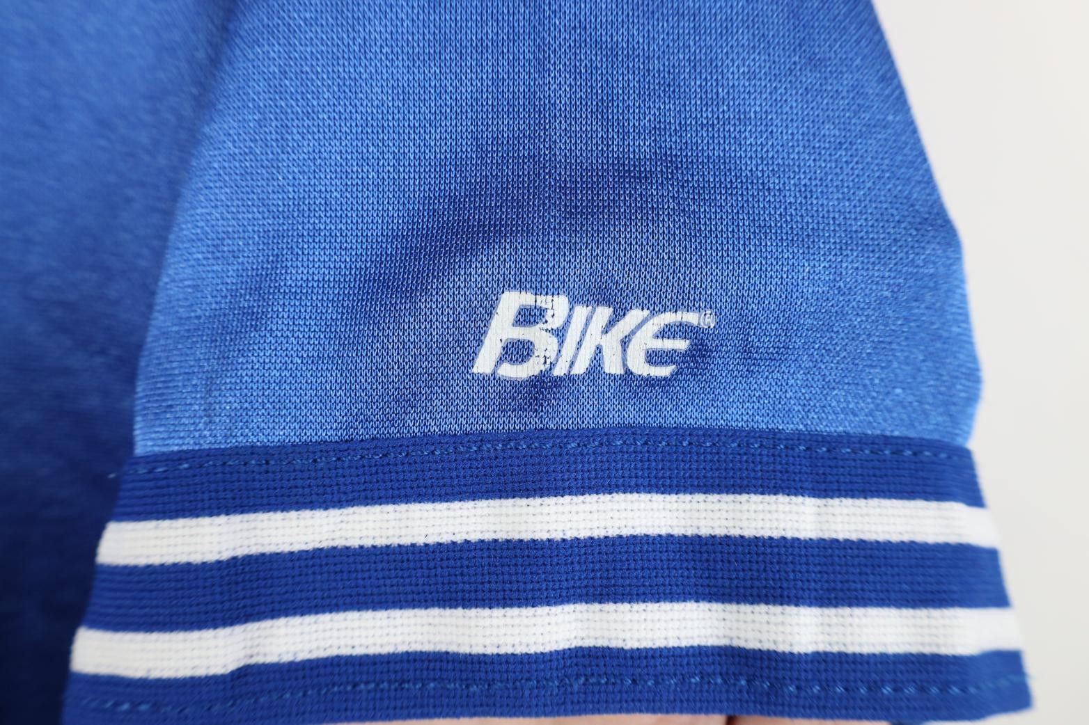 Vintage Vintage 80s 90s Silky Striped Ringer Henley T-Shirt Blue USA Size US L / EU 52-54 / 3 - 4 Thumbnail