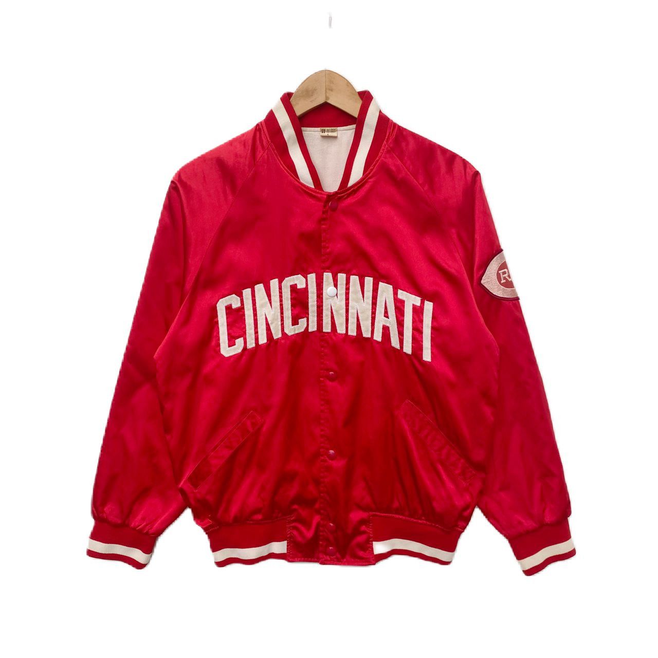 Vintage VINTAGE CINCINNATI REDS SATIN JACKET LARGE RED MLB Size US L / EU 52-54 / 3 - 1 Thumbnail