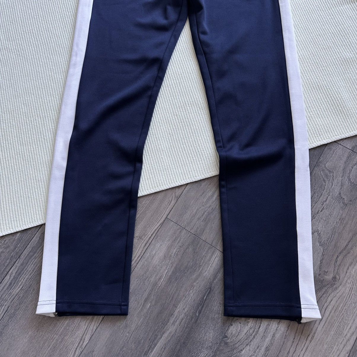 Tory Burch Tory Sport Navy / White Colorblock Track Pants Size 29" - 4 Thumbnail