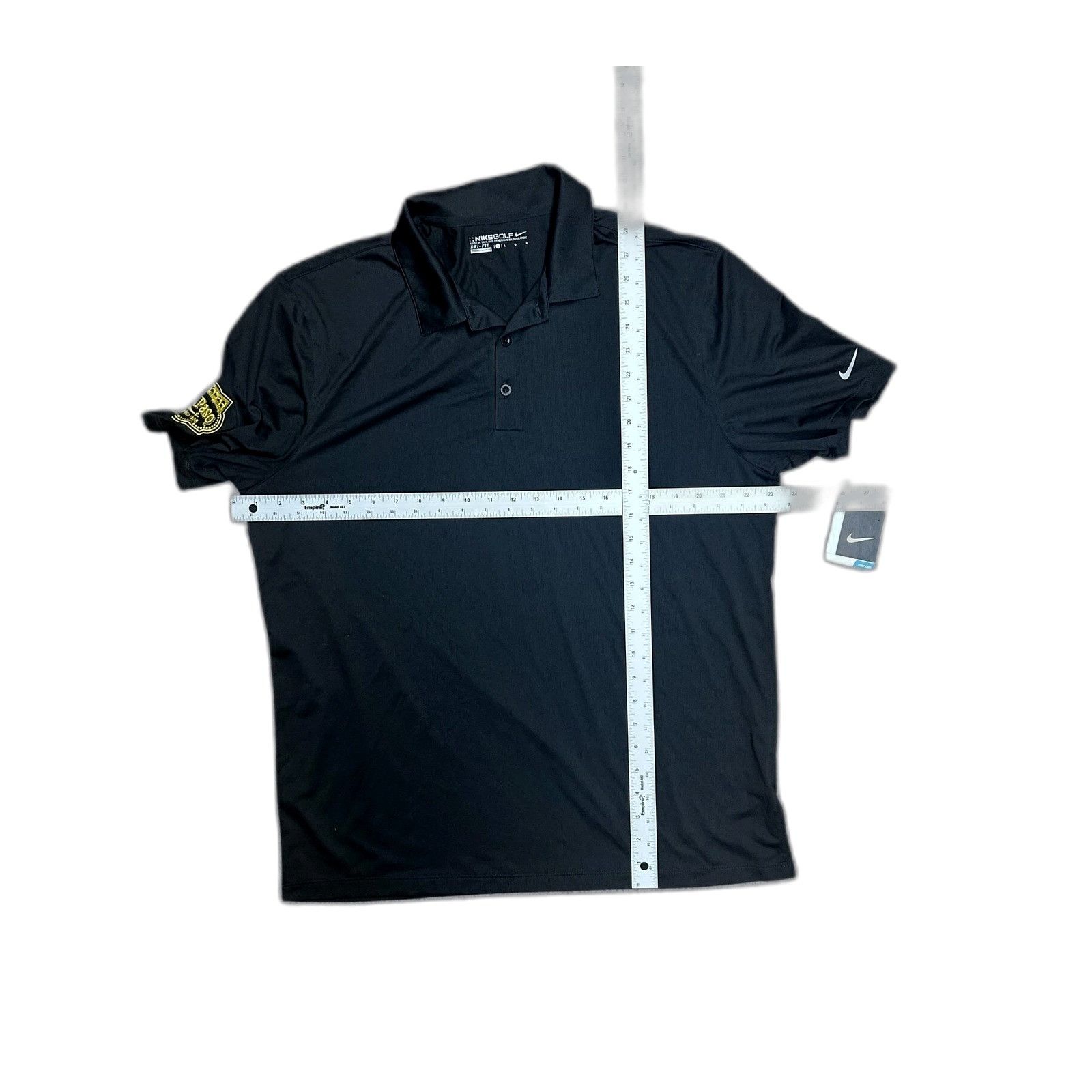 Nike Nike Dri-Fit Golf Polo Shirt Mens L Black NWT Old El Paso Lo Size US L / EU 52-54 / 3 - 4 Thumbnail