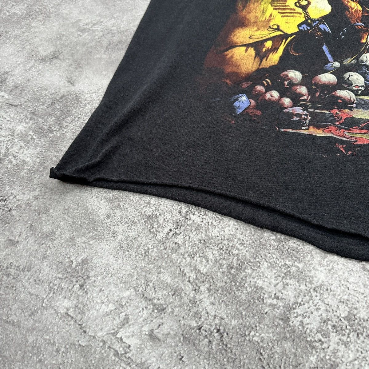 Band Tees Vintage Manowar 1997 T-Shirt Hell On Wheels Tour Sleeveless Size US M / EU 48-50 / 2 - 11 Thumbnail