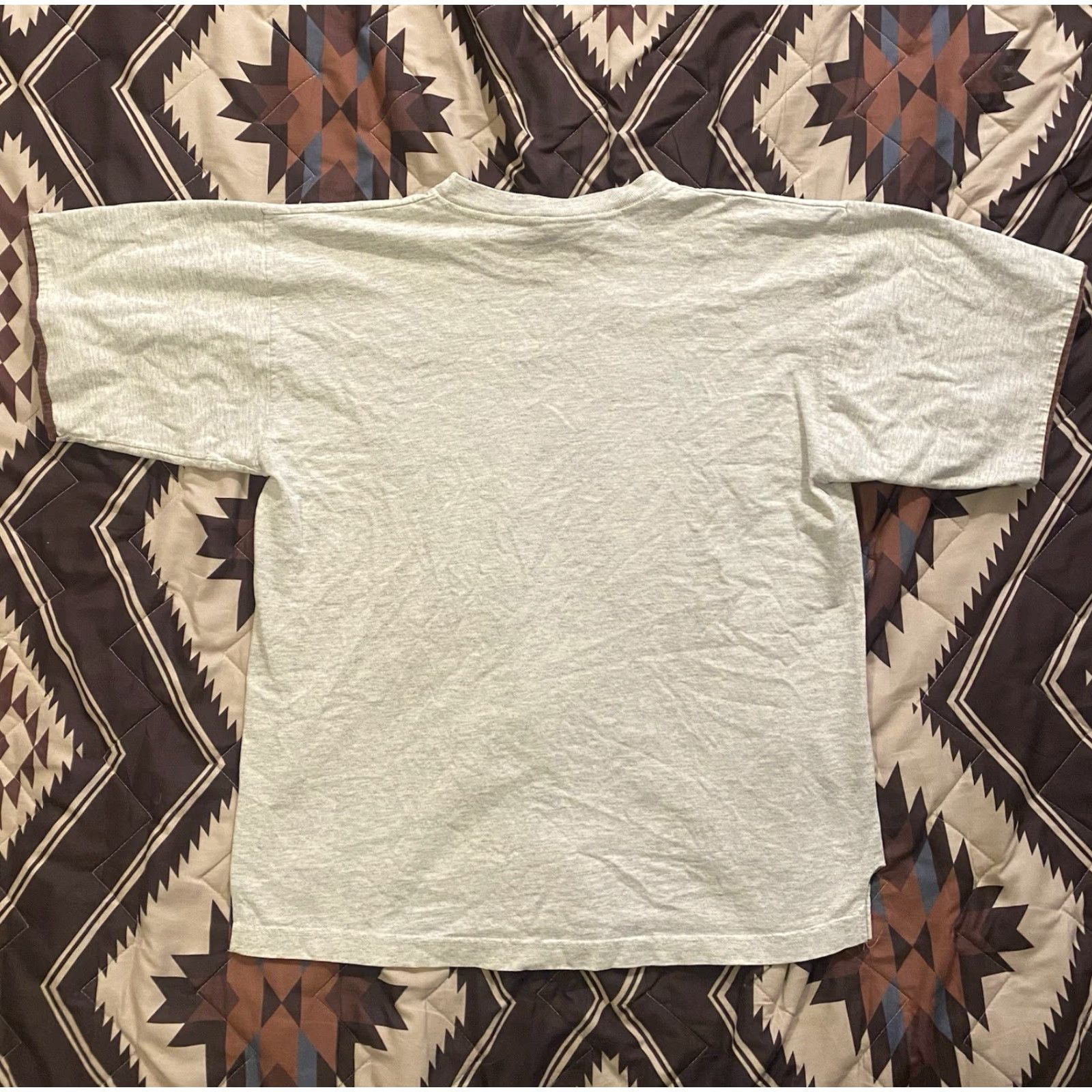 Vintage VINTAGE Gear For Sports T-Shirt Unisex Adults L Gray 90s College Nature USA Shirt Sesame? Size US L / EU 52-54 / 3 - 2 Thumbnail