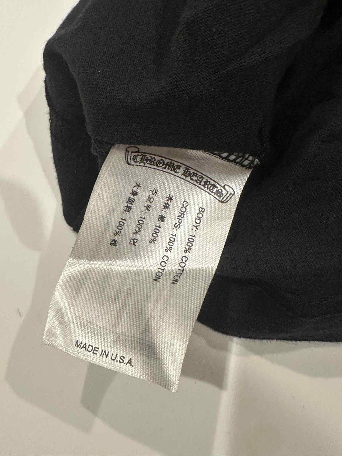 Chrome Hearts CHROME HEARTS LONG SLEEVE POCKET CREW Size US L / EU 52-54 / 3 - 11 Thumbnail