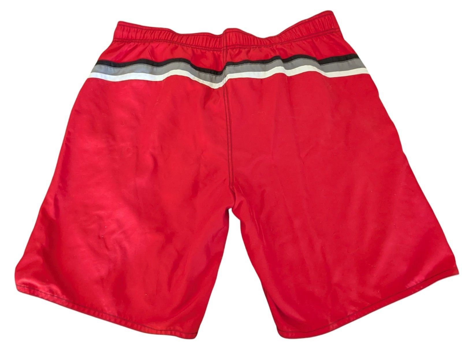 Ocean Pacific OP Ocean Pacific Swim Trunks Mens XL Red White Black Pocket Size US 42 / EU 58 - 5 Thumbnail