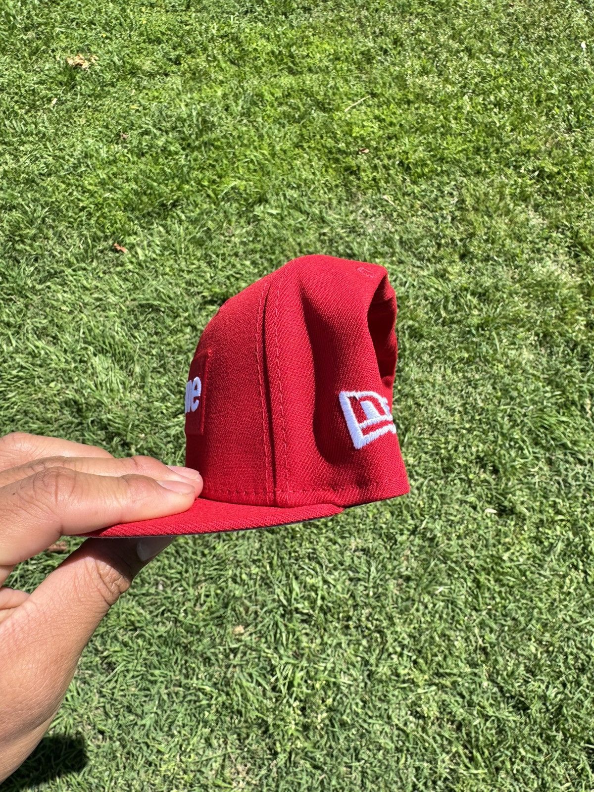 New Era × Supreme Supreme Shop Box Logo Red (Size 7 1/2 ) Size ONE SIZE - 3 Thumbnail