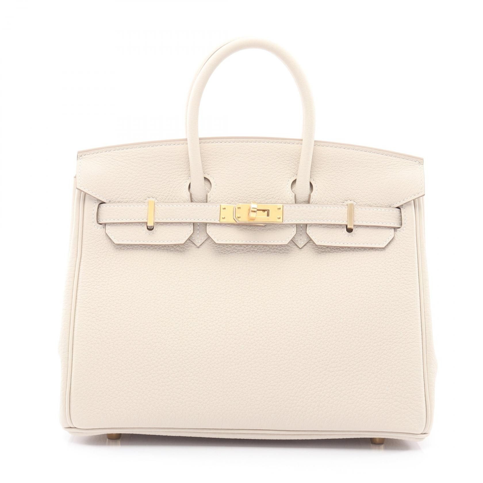 Hermes Hermes Hermes Birkin25 Togo Leather Handbag K DUTY FREE for USA Size ONE SIZE - 1 Thumbnail