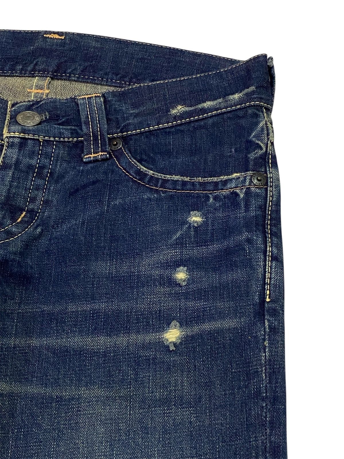 Hysteric Glamour Hysteric Glamour Ripped Distressed Denim Jeans Size 30" / US 8 / IT 44 - 6 Thumbnail