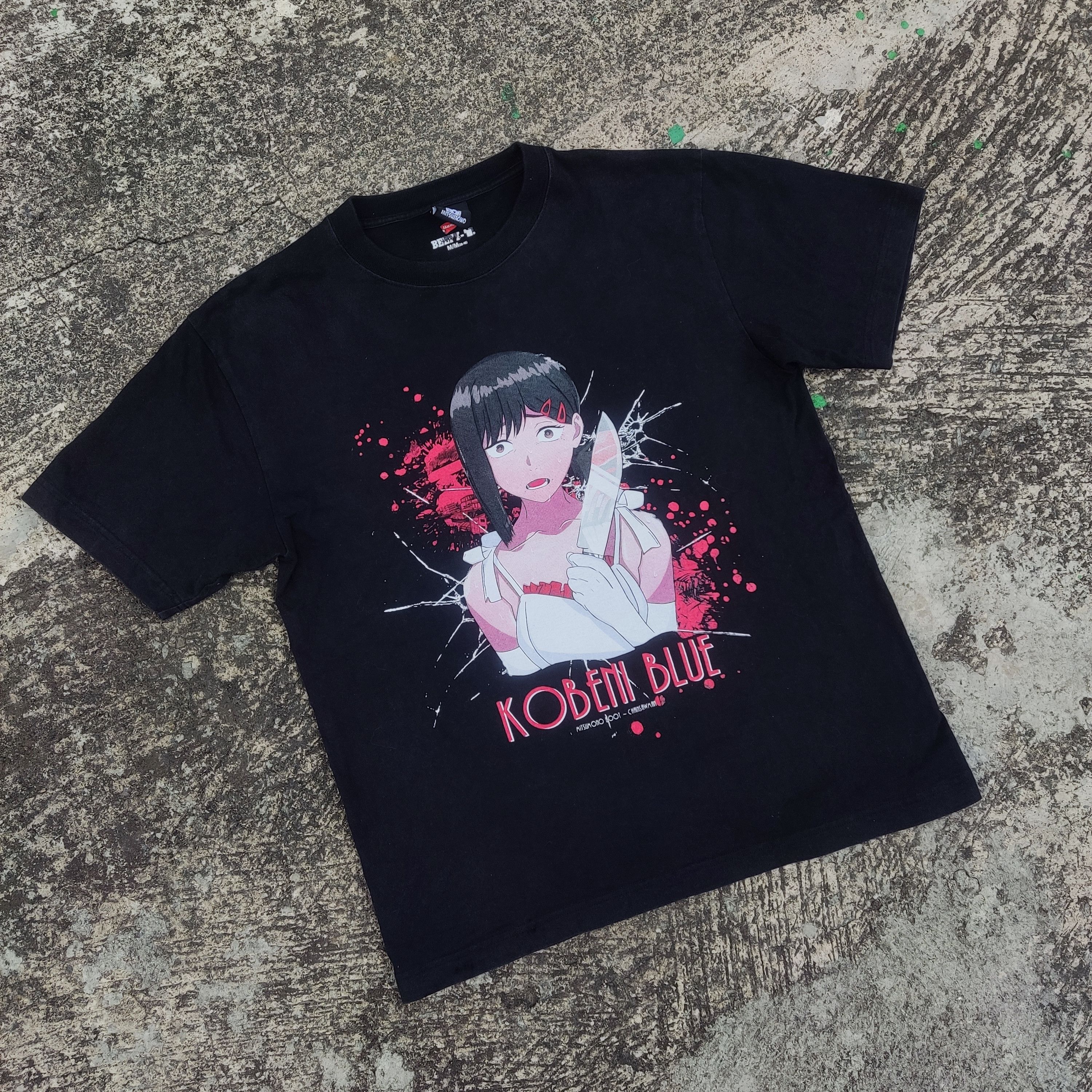 Anime Chainsaw Man - Kobeni, Anime. Kobeni Blue Size US M / EU 48-50 / 2 - 2 Thumbnail