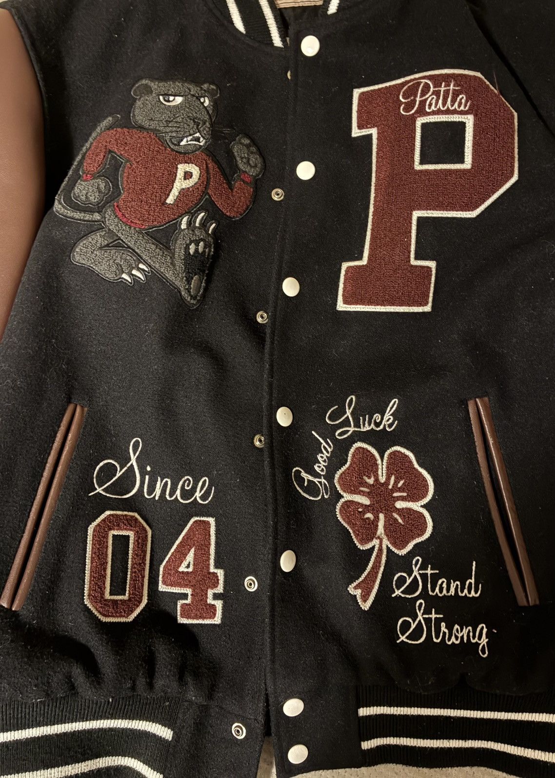 Patta Patta Lucky Charm Varsity Jacket Size US L / EU 52-54 / 3 - 4 Thumbnail