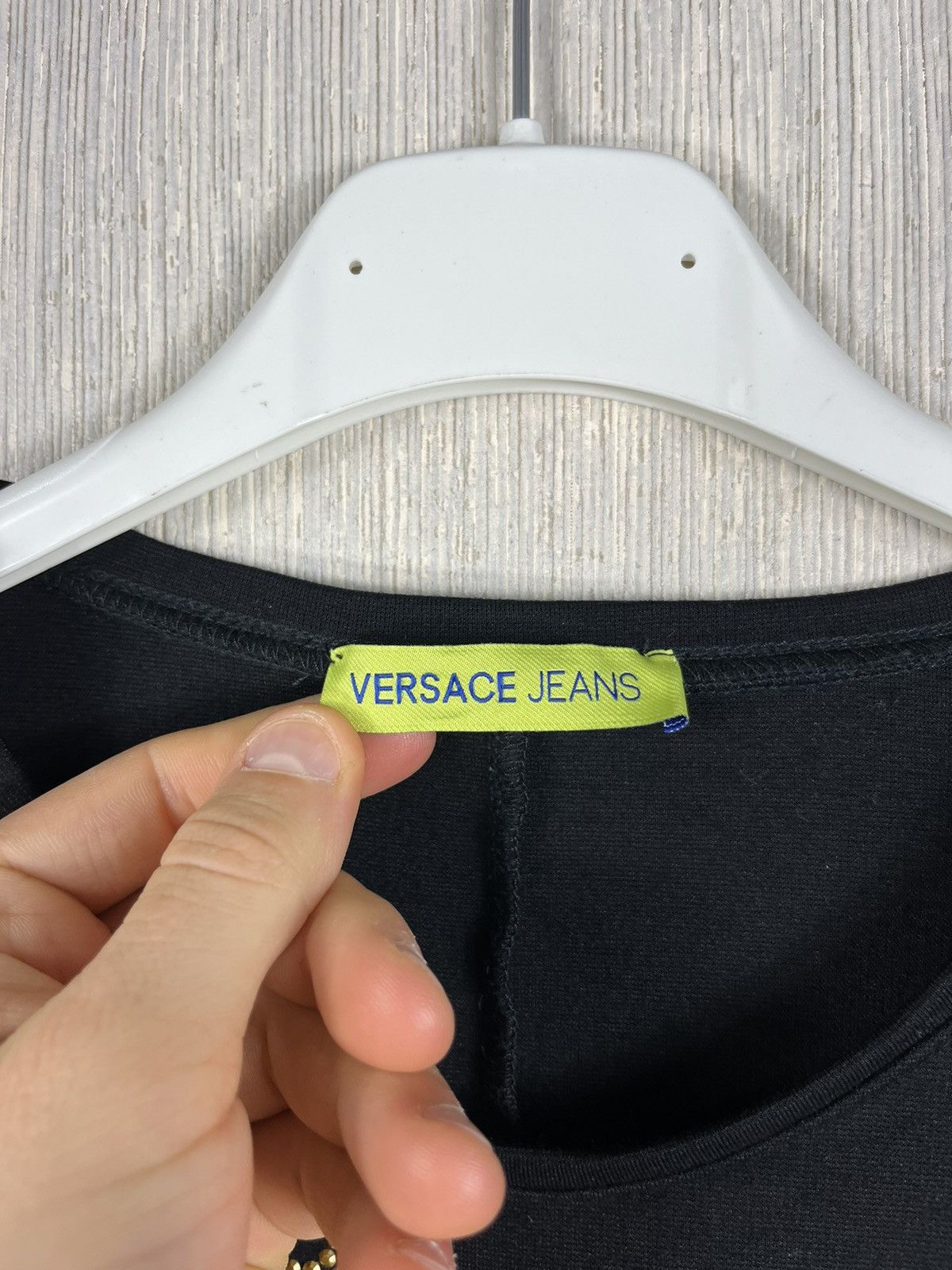 Designer × Versace × Versace Jeans Couture Versace jeans bodycon dress leopard golden metallic studs Size S / US 4 / IT 40 - 13 Thumbnail