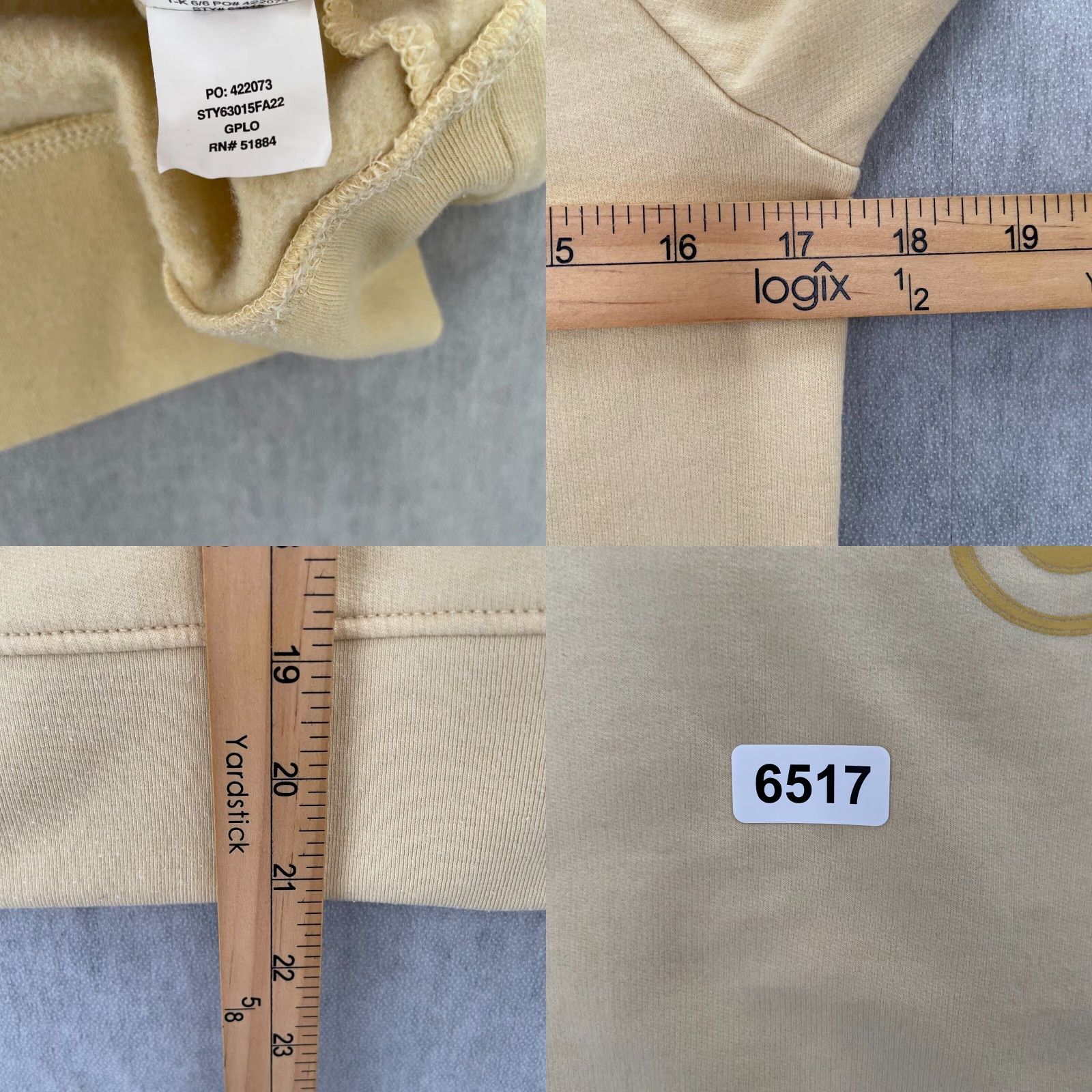 Patagonia Patagonia Sweater Womens Medium Yellow Crew Neck Great Pacific Iron Works Ladies Size M / US 6-8 / IT 42-44 - 8 Thumbnail