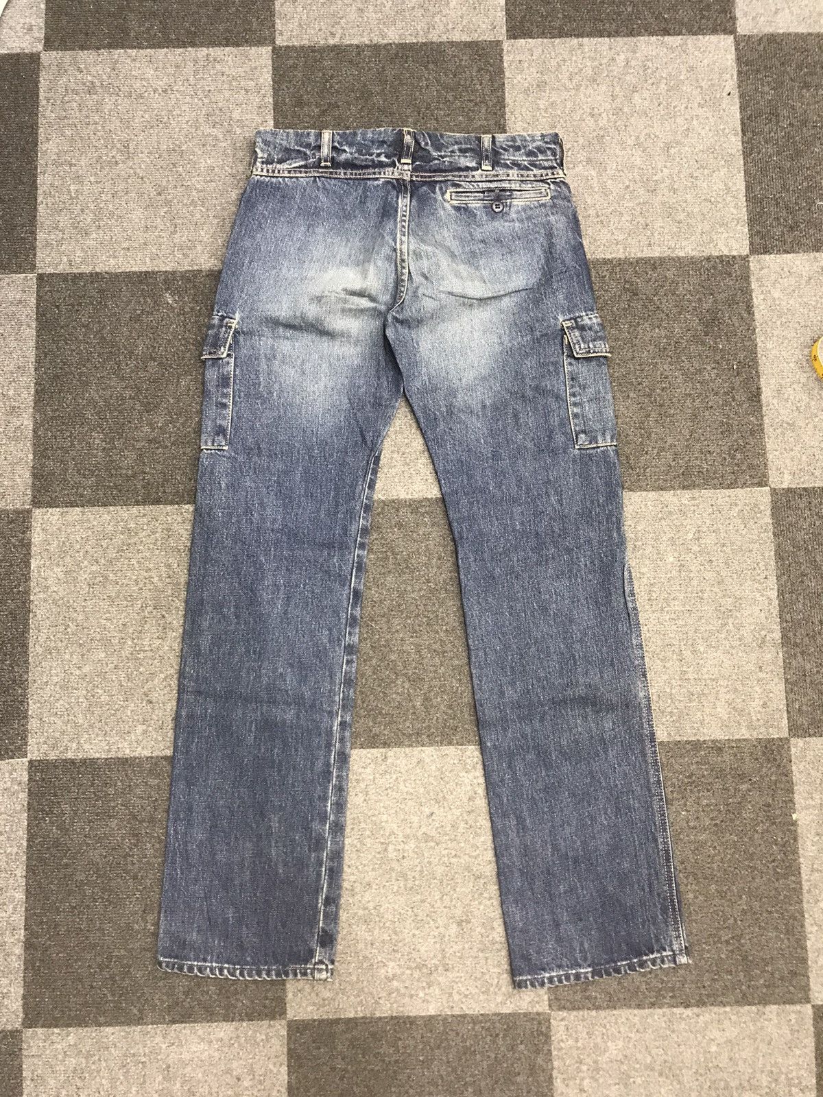 Japanese Brand DMG Japan Cargo Jeans F795 Size US 29 - 9 Thumbnail