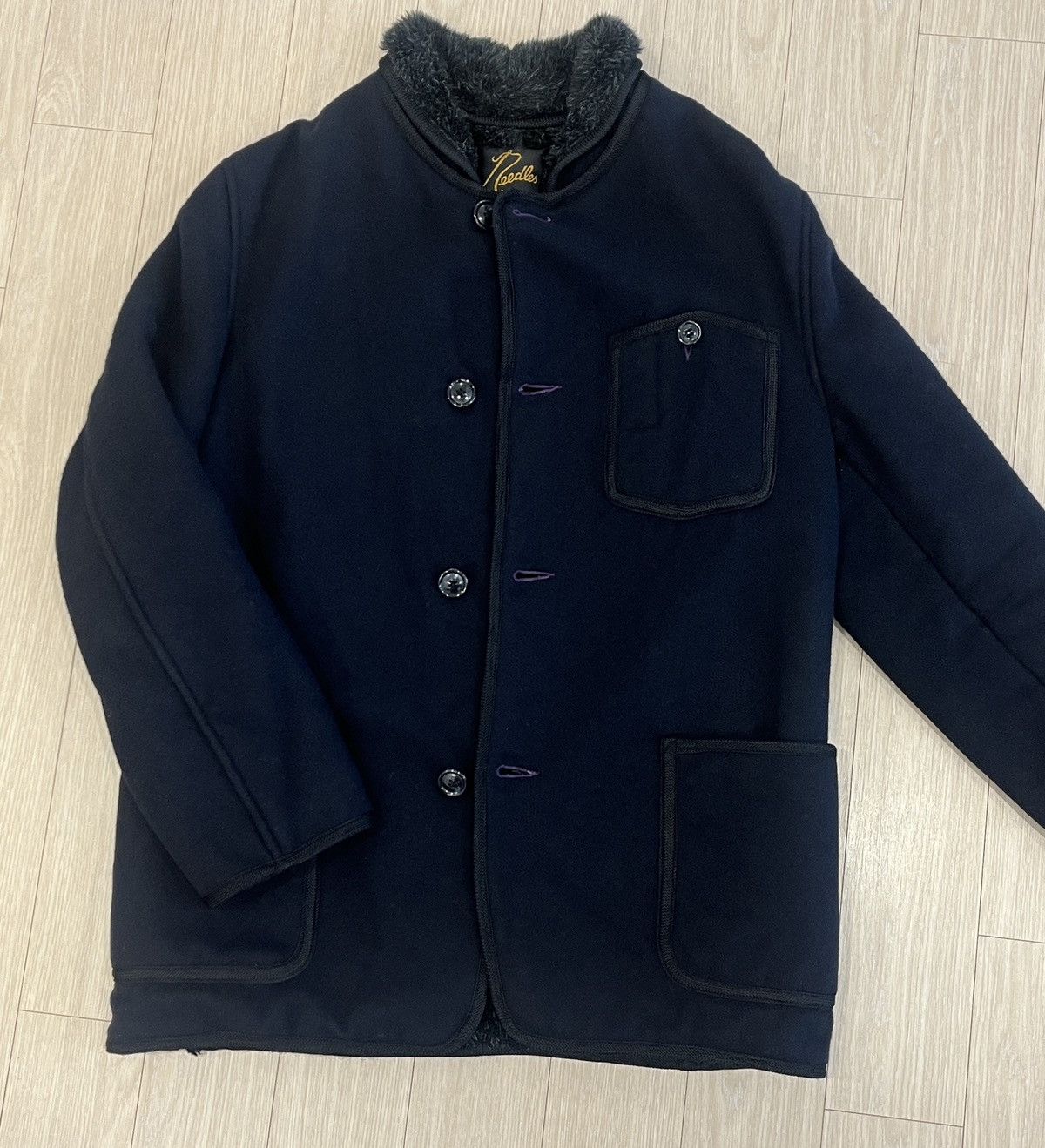 Nepenthes nepenthes needles coat high neck middle Size M / US 6-8 / IT 42-44 - 2 Thumbnail