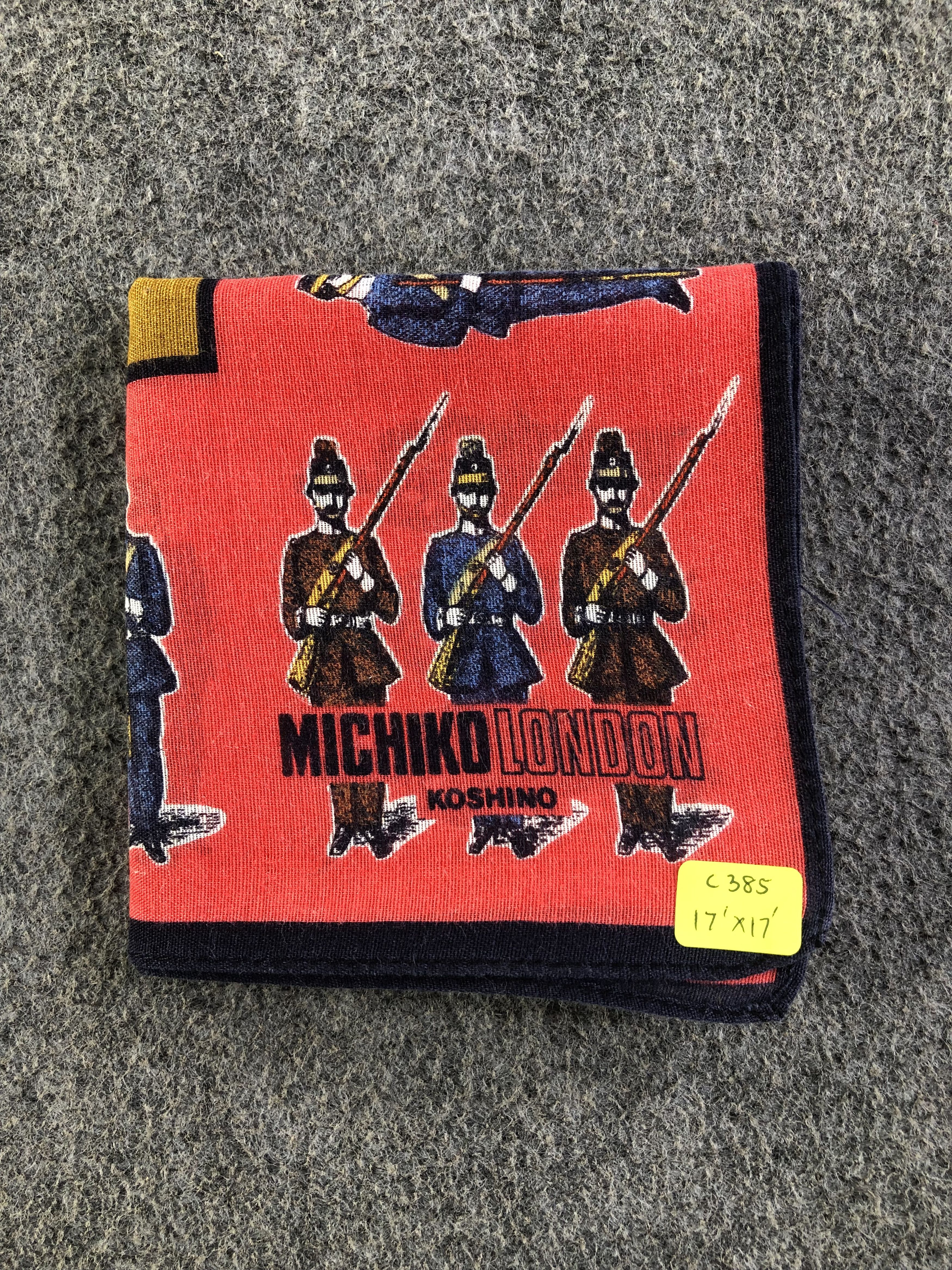 Japanese Brand Michiko Koshino London Handkerchief / Bandana / Neckerchief Size ONE SIZE - 6 Thumbnail
