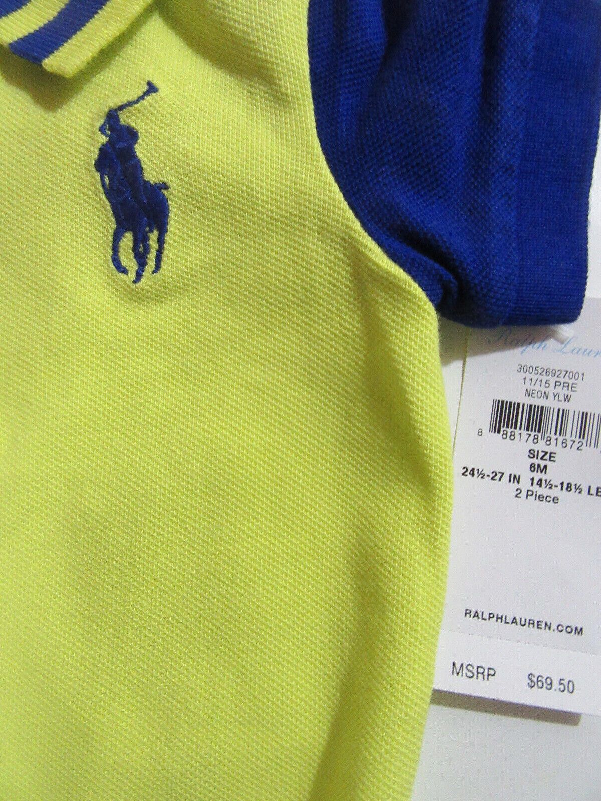 Polo Ralph Lauren Polo Ralph Lauren Baby Boys 2 Pc. Outfit Big Pony 6 months Size ONE SIZE - 9 Thumbnail