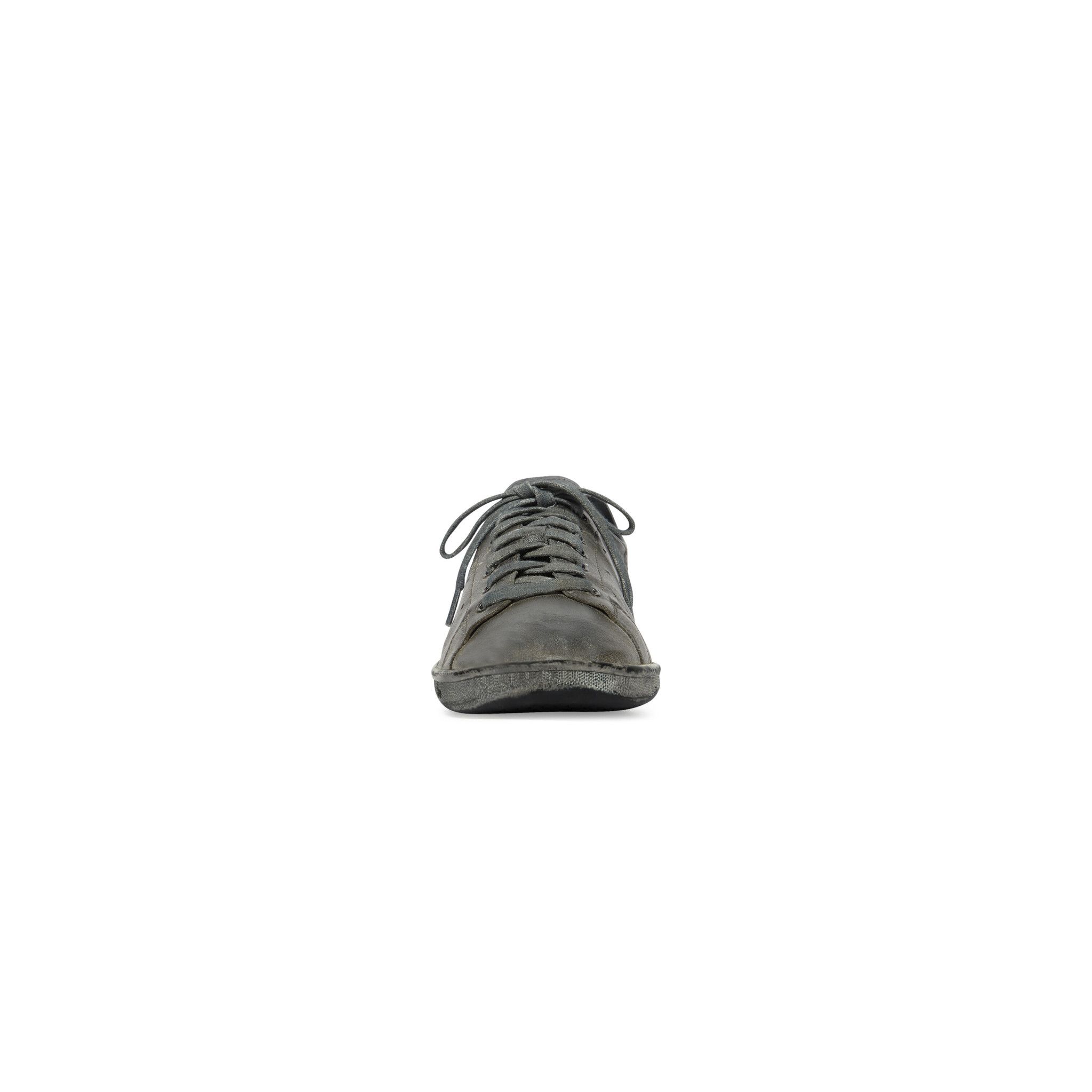 Adidas × Balenciaga o1w1db10824 Stan Smith Worn-Out Sneaker in Black Size US 7 / EU 40 - 2 Thumbnail