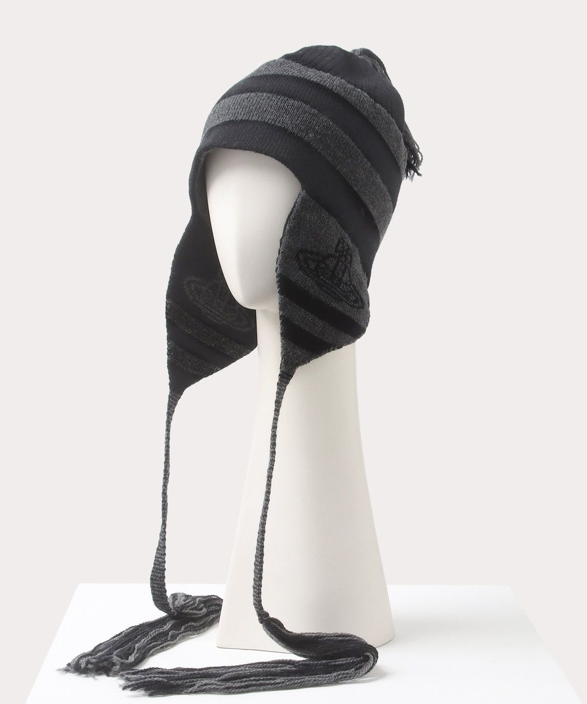 Vivienne Westwood Vivienne Westwood ORB ear flap beanie hat Y2K punk stk Size ONE SIZE - 3 Thumbnail