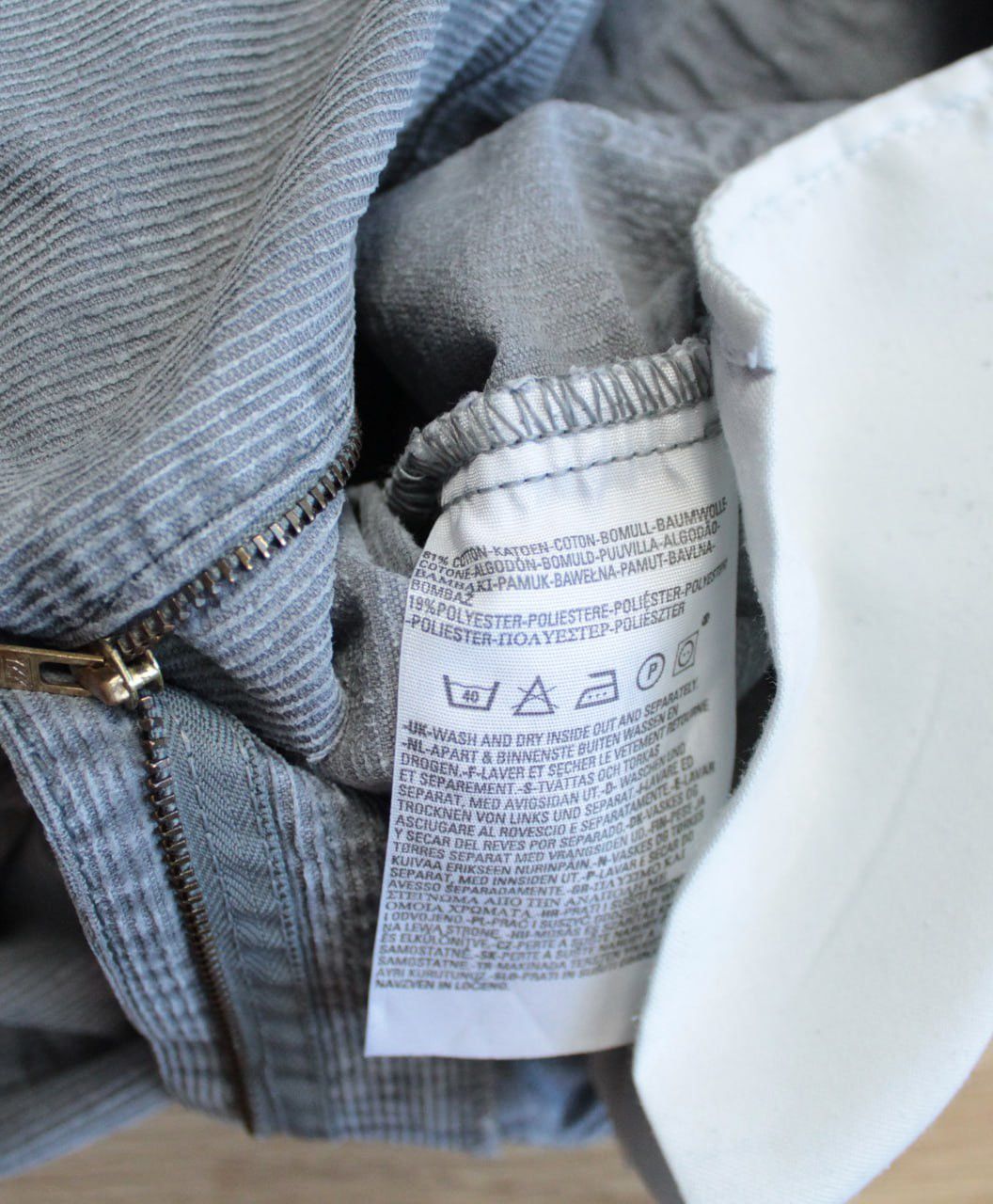 Levi's × Vintage 🔥 Y2K Vintage Levi’s 507 Grey Bootcut Corduroy Pants 32x32 Size US 32 / EU 48 - 8 Thumbnail