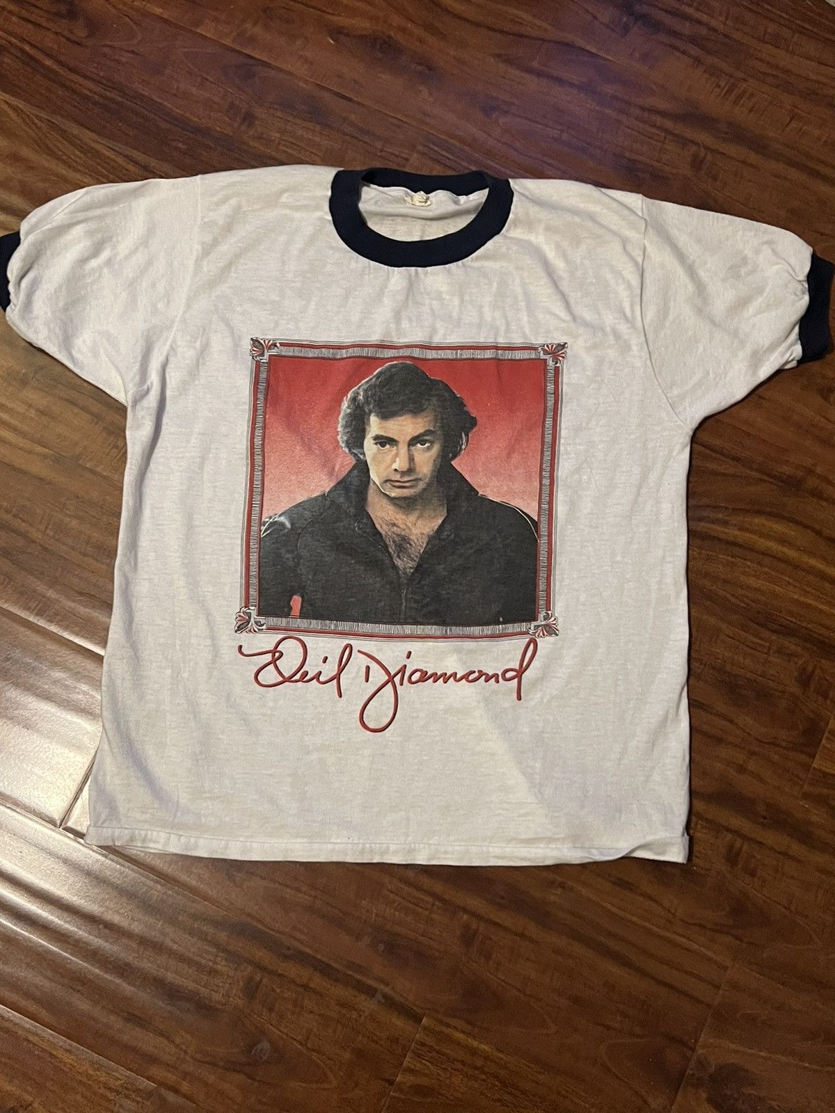 Band Tees × Vintage Neil Dianmond Fall Tour 82 Tee Size US M / EU 48-50 / 2 - 1 Thumbnail
