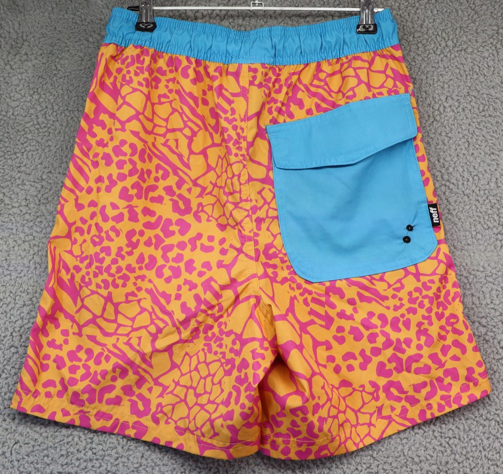 NEFF NEFF Board Swimsuit Trunks Board Shorts Men Small Orange Size US 30 / EU 46 - 6 Thumbnail