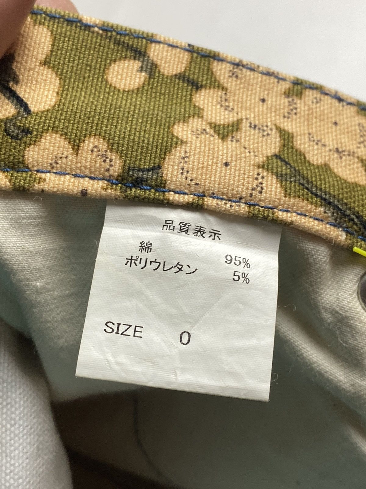 Japanese Brand × Vintage 2000s Glamdy - Fantasy Floral Flared Pants Size US 29 - 9 Thumbnail