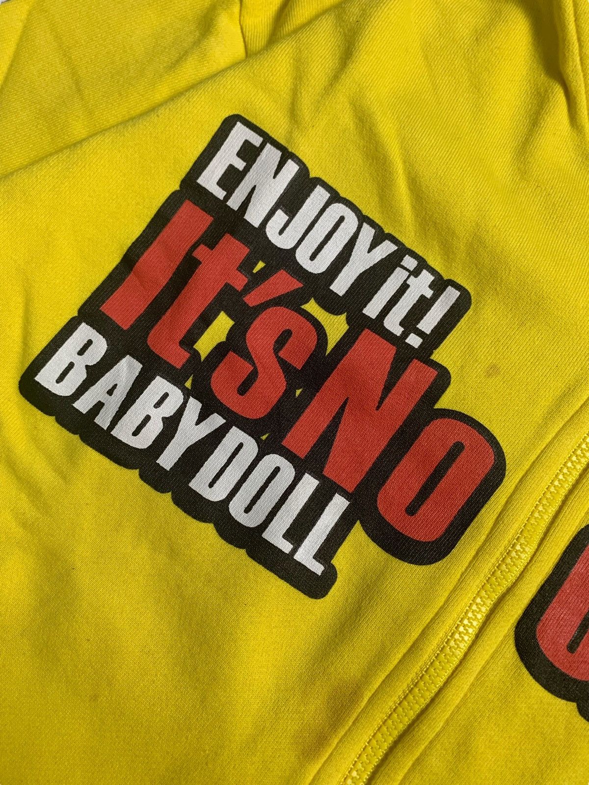 Hysteric Glamour BABY DOLL FUR ZIP HOODIE POEM IFSIX LGB RAF SIMONS STYLE Size US L / EU 52-54 / 3 - 6 Thumbnail