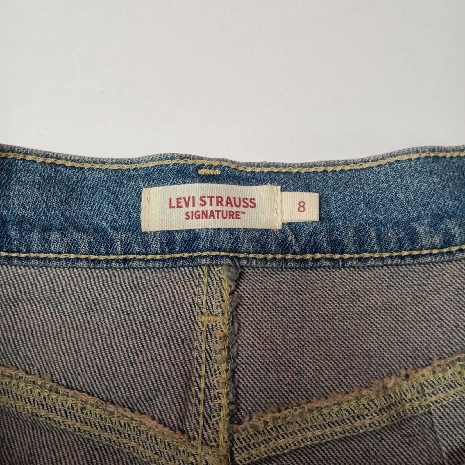 Levi's Levi Strauss Blue Denim Pleated Skirt Women's Size 8 W29 Size 30" / US 8 / IT 44 - 5 Thumbnail