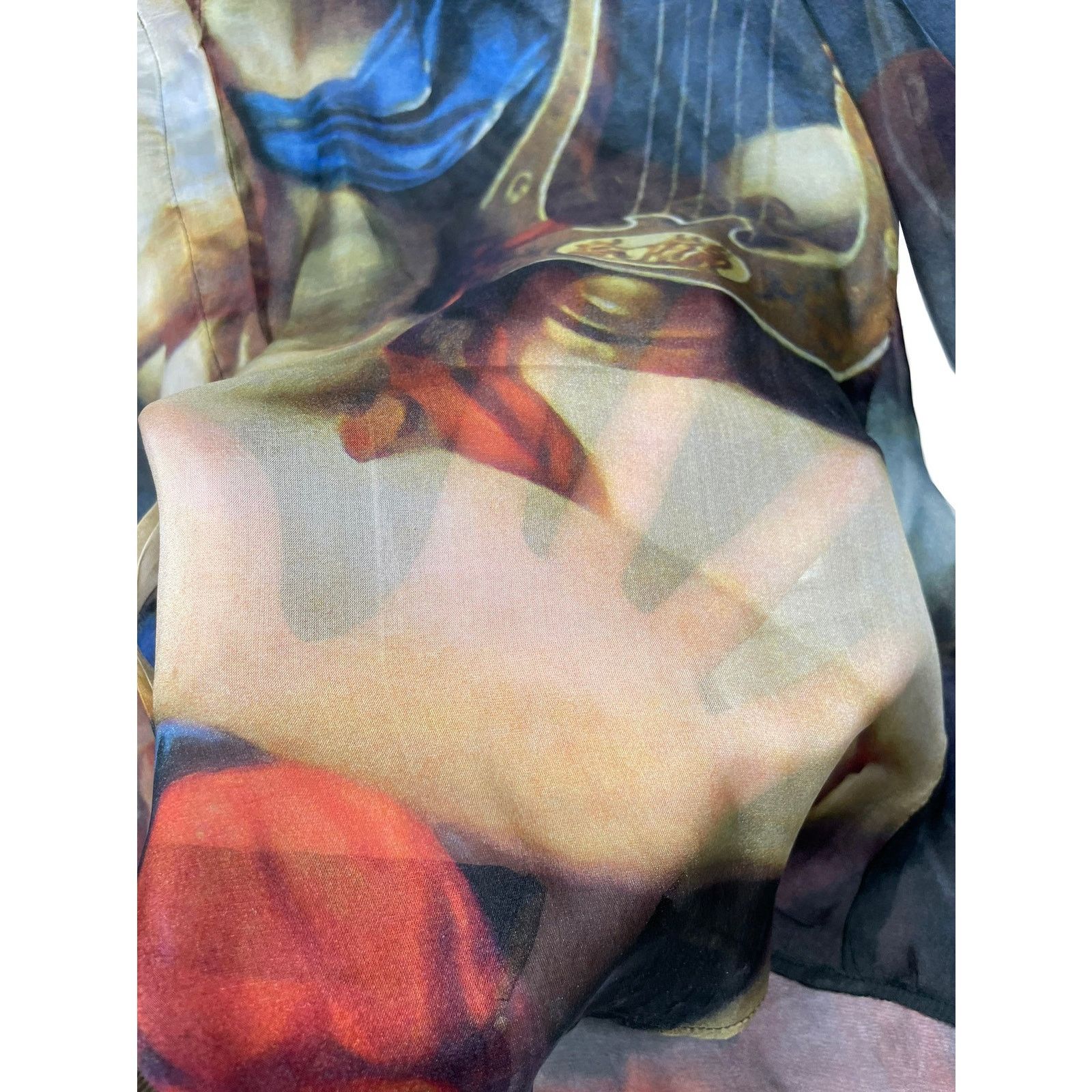 Dolce & Gabbana 2000s Dolce & Gabbana runway painting silk shirt Size US M / EU 48-50 / 2 - 11 Thumbnail