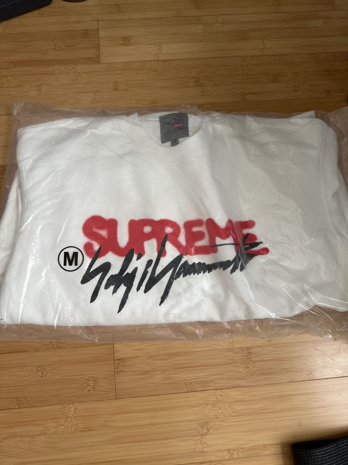 Supreme × Yohji Yamamoto Supreme x Yohji Yamamoto White Sweatshirt Size US M / EU 48-50 / 2 - 1 Thumbnail
