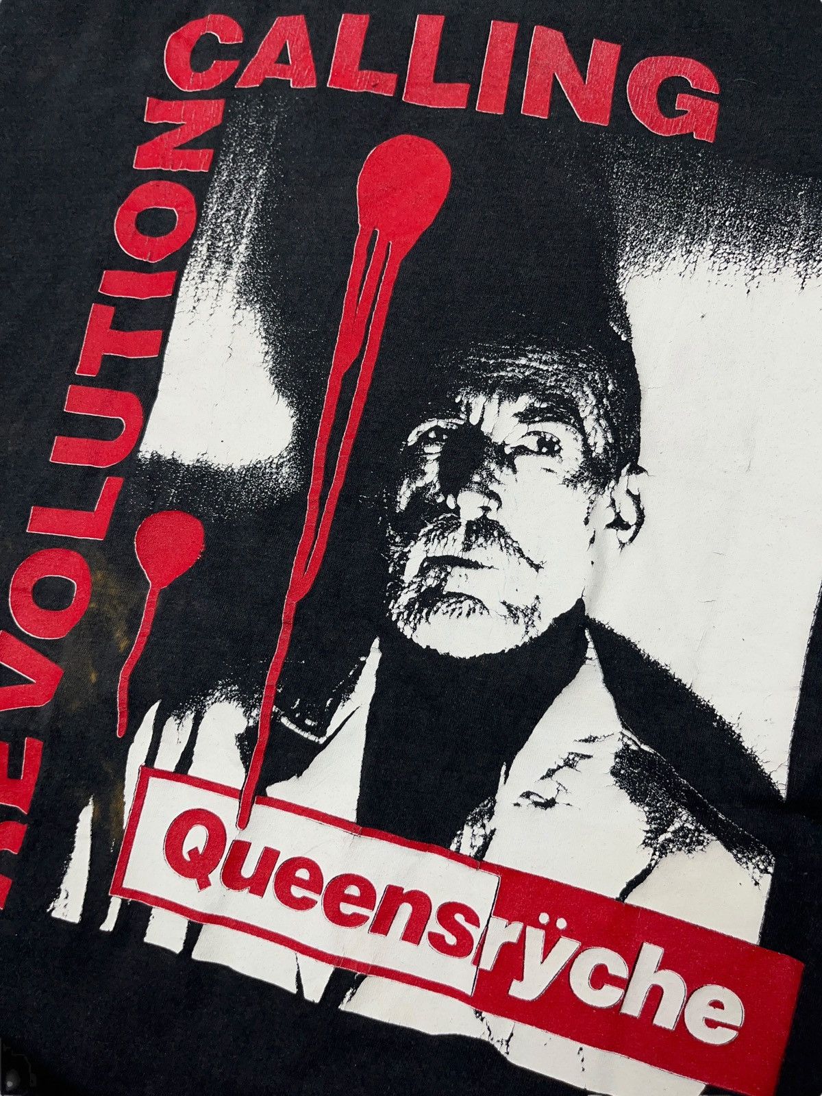 Band Tees Vintage 1988 Queensrÿche Operation Mindcrime T-shirt Size US XL / EU 56 / 4 - 13 Thumbnail